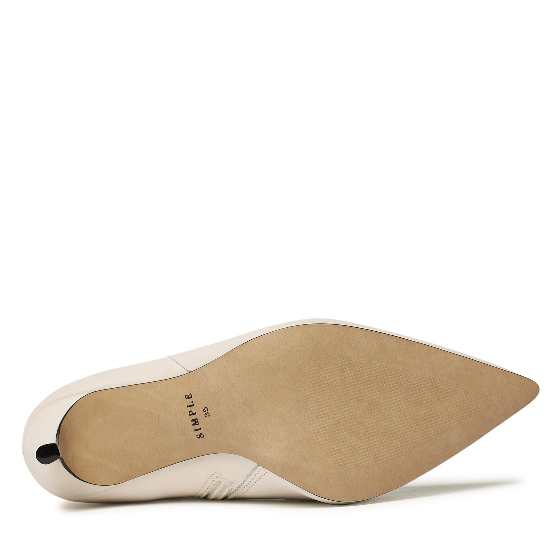 Simple Botine SL-04-02-000086 Bej - Pled.ro