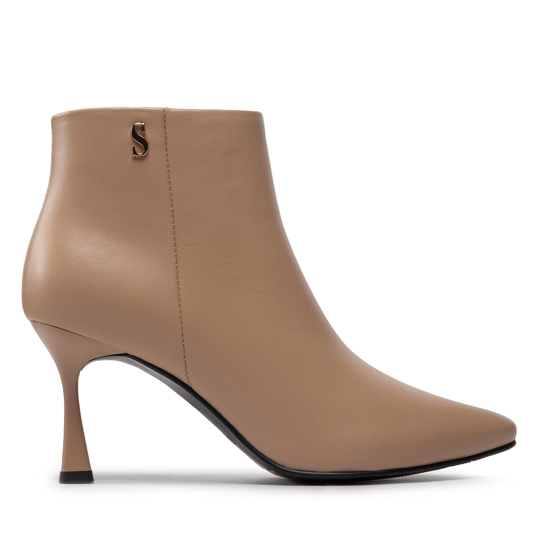 Simple Botine SL-26-02-000034 Bej - Pled.ro