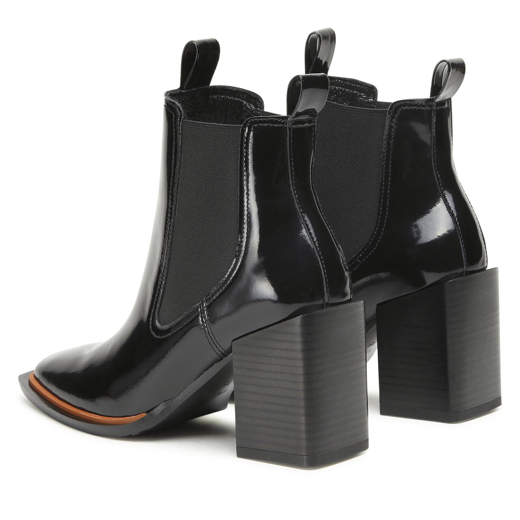 Simple Botine SL-34-02-000076 701 Negru - Pled.ro