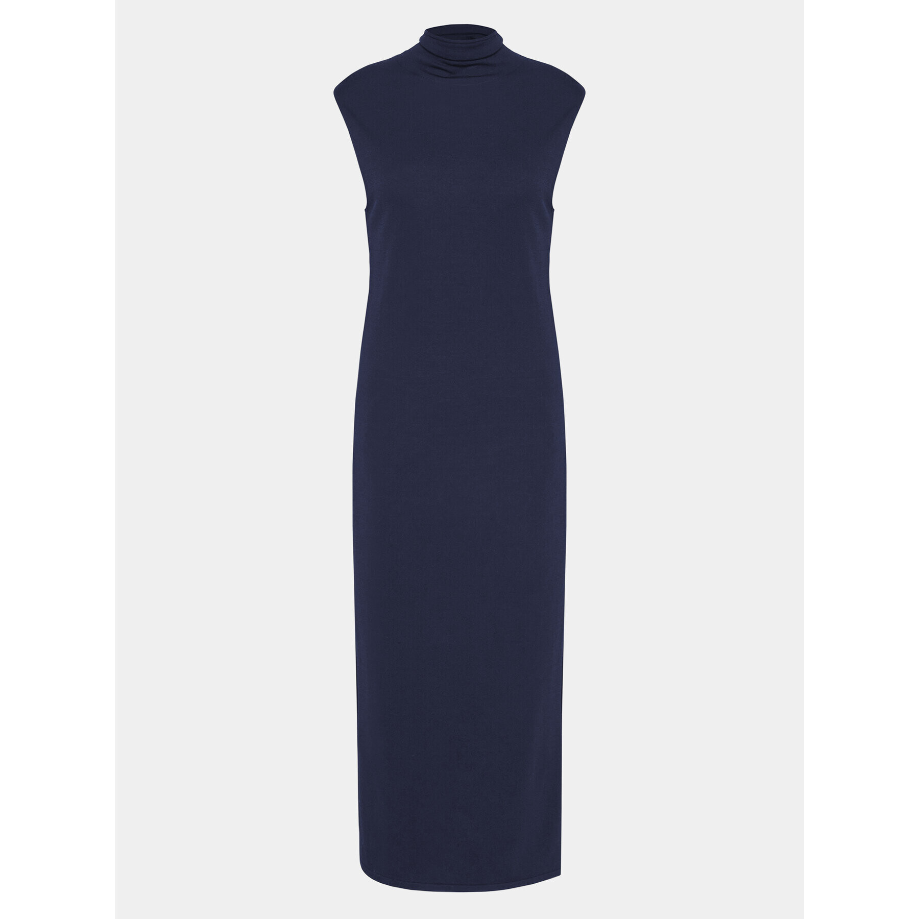 Simple Rochie cocktail SUD007 Bleumarin Regular Fit - Pled.ro