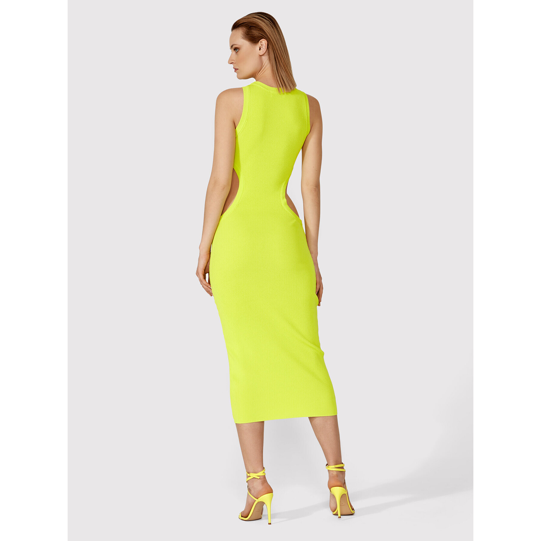 Simple Rochie de vară SUD042 Verde Slim Fit - Pled.ro