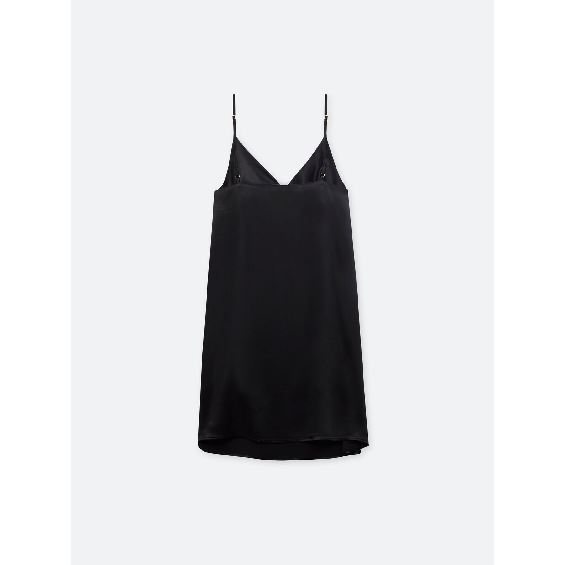 Simple Rochie de zi SUD001 Negru Regular Fit - Pled.ro