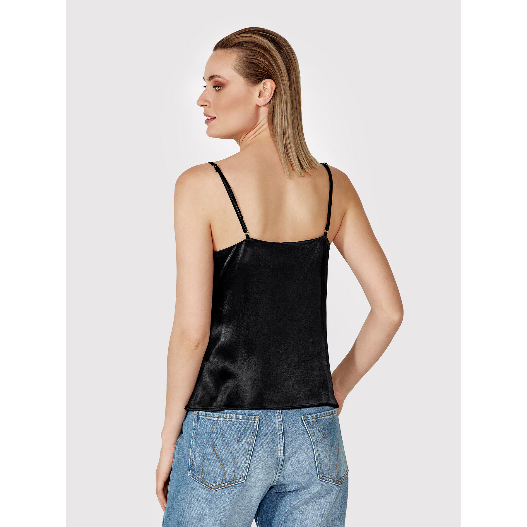 Simple Top TPD003 Negru Regular Fit - Pled.ro