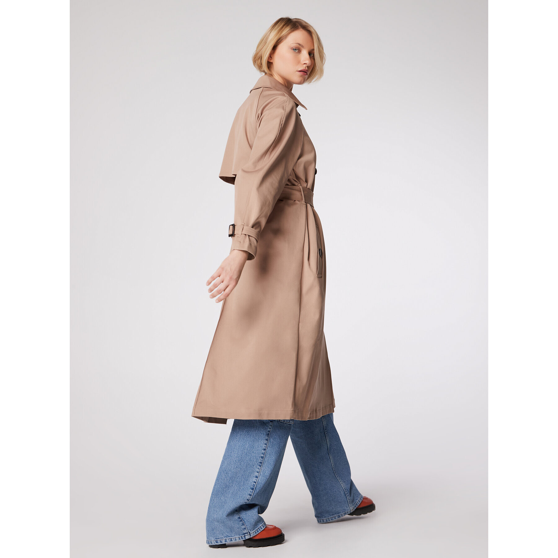 Simple Trench PLD001 Maro Regular Fit - Pled.ro