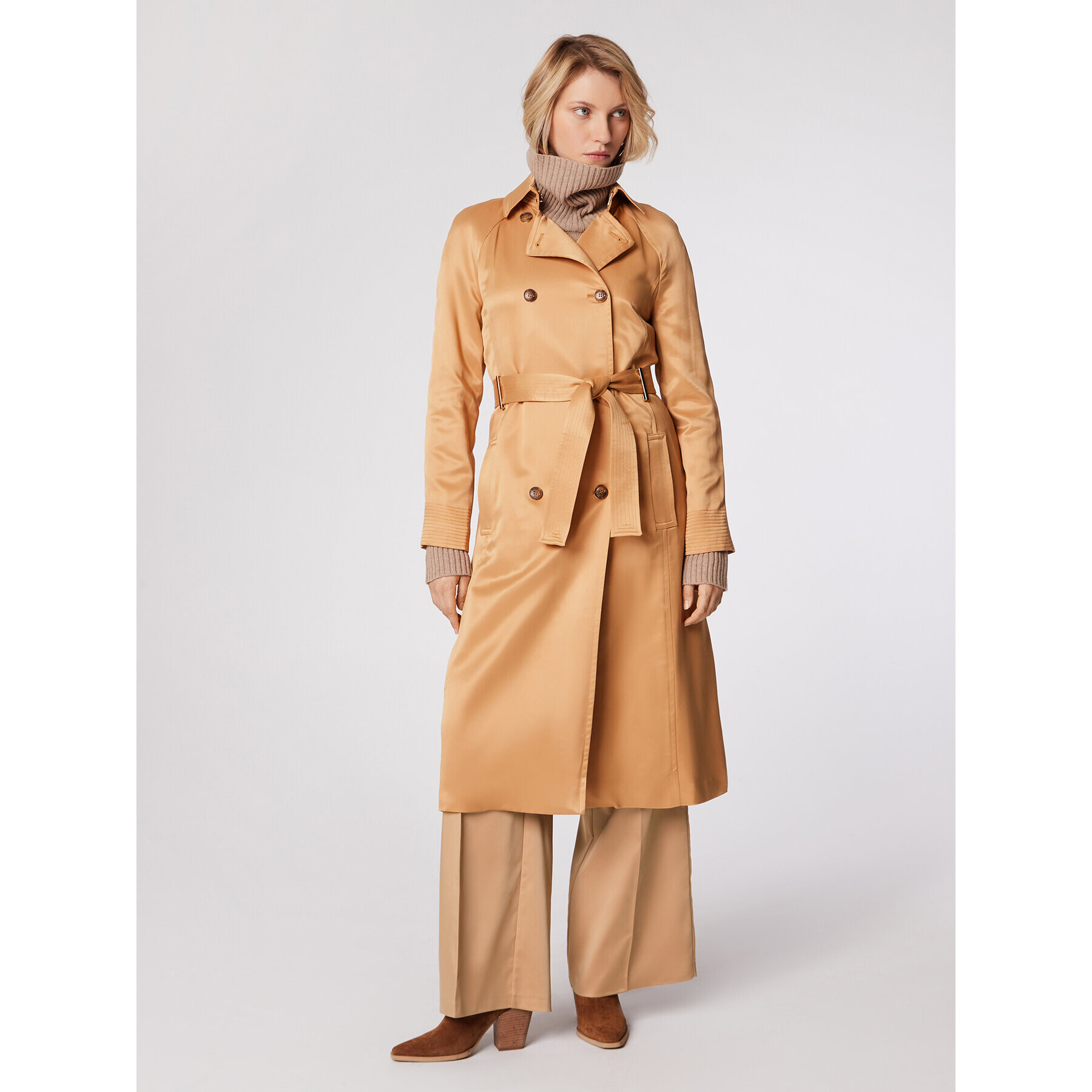 Simple Trench PLD002 Maro Regular Fit - Pled.ro