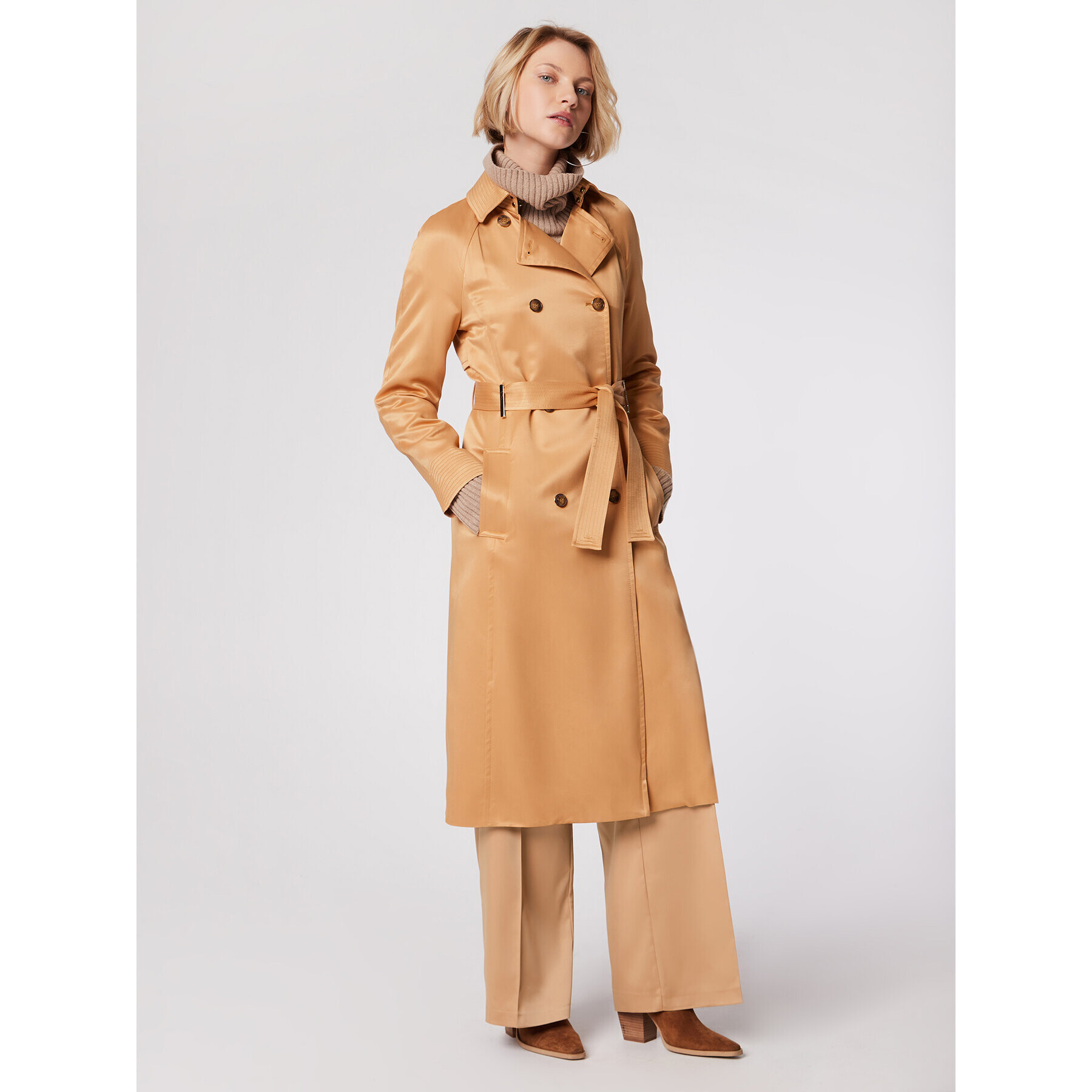 Simple Trench PLD002 Maro Regular Fit - Pled.ro