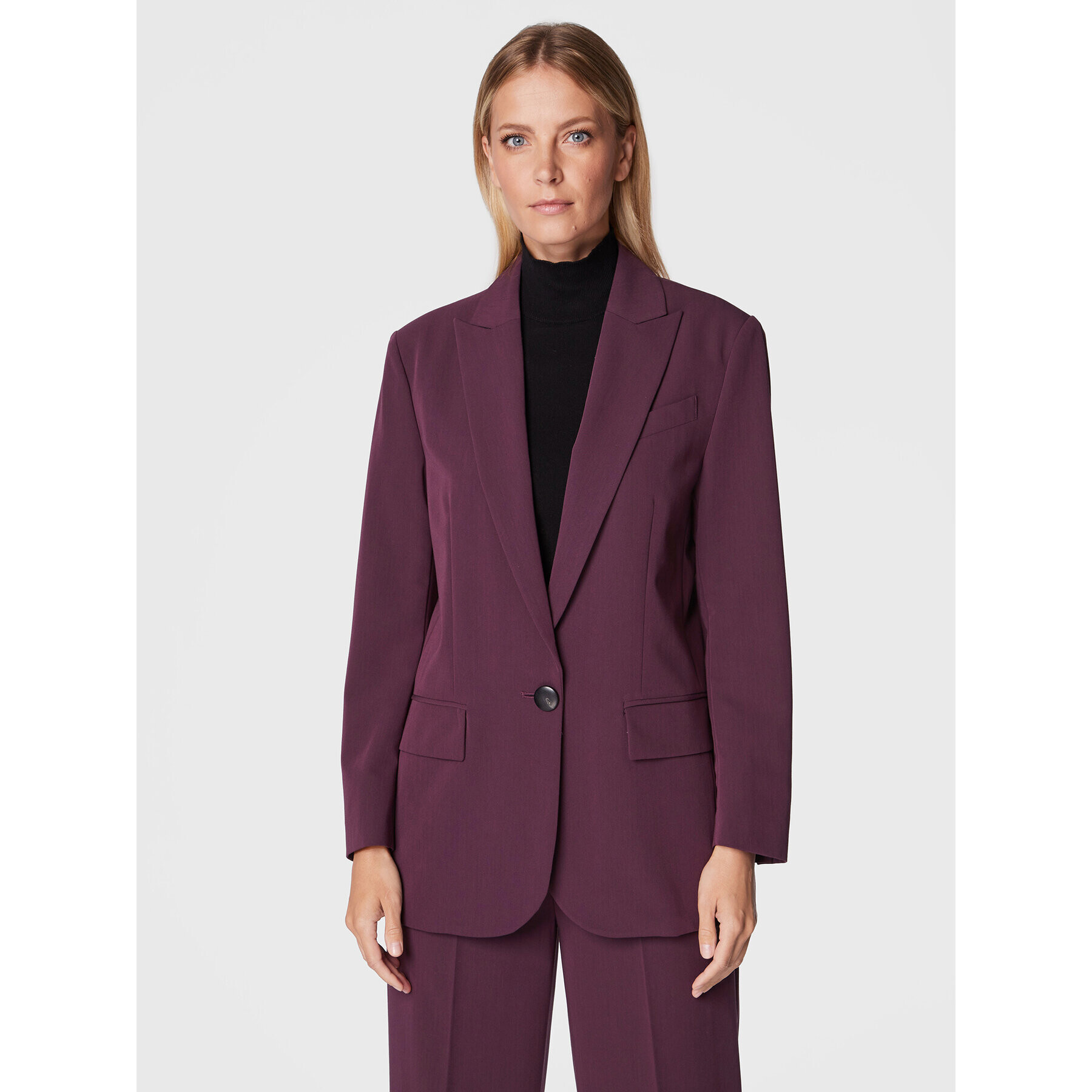 Sisley Sacou 2KVXLW00C Violet Regular Fit - Pled.ro