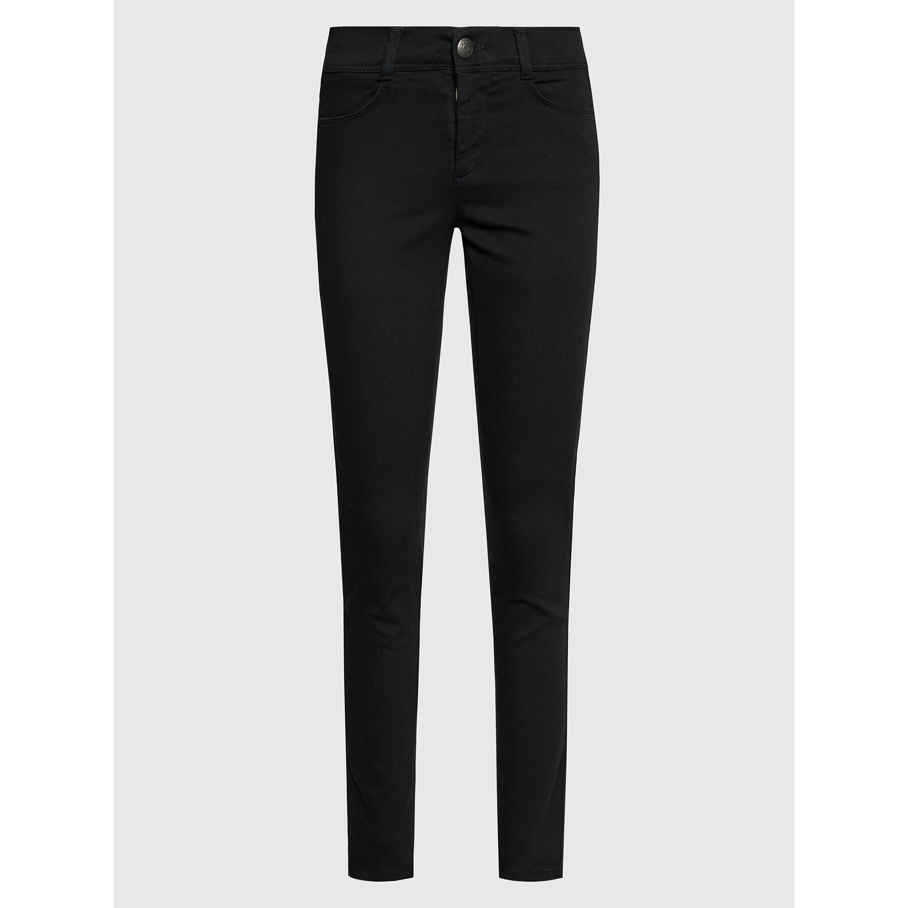 Sisley Blugi 4ATL57607 Negru Super Skinny Fit - Pled.ro