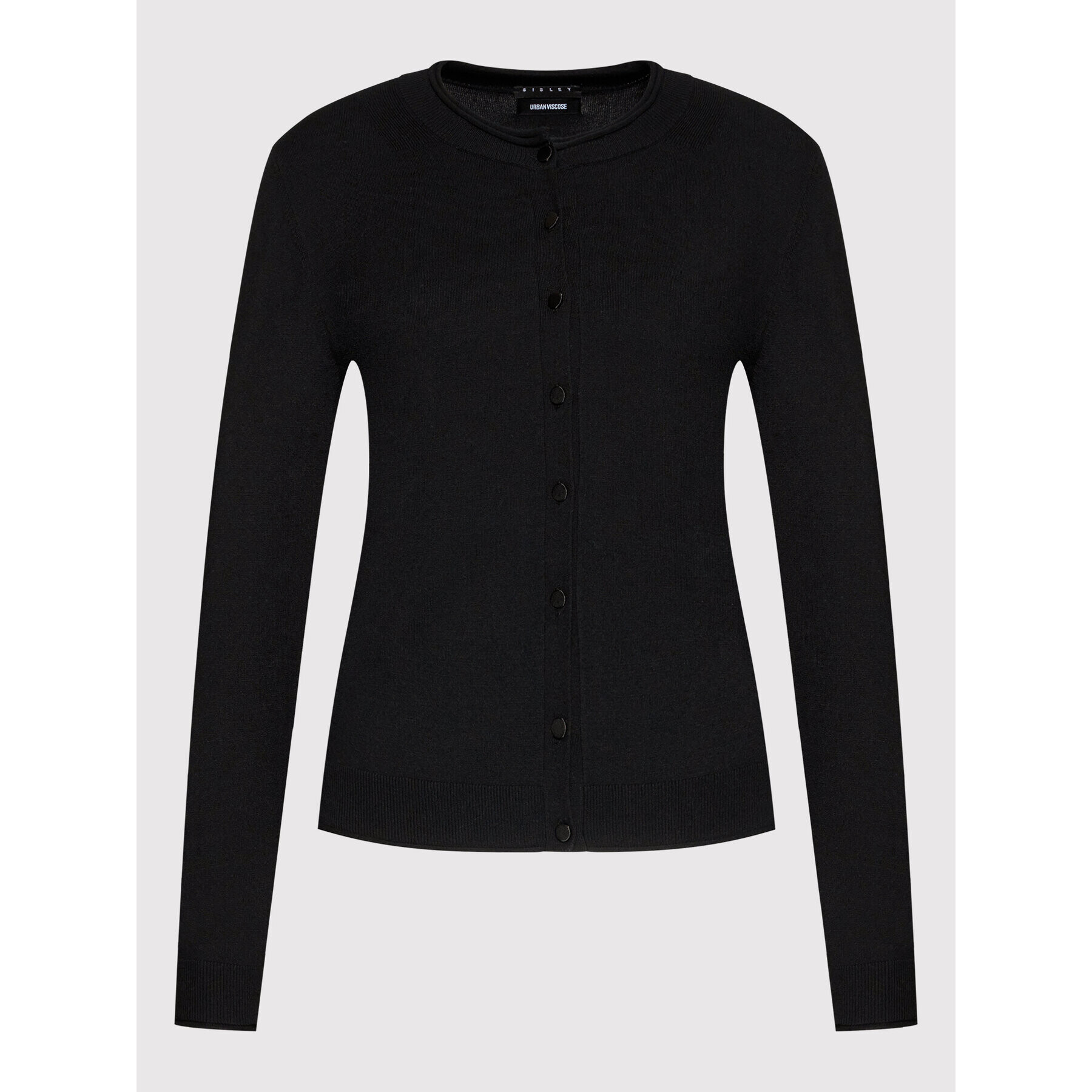 Sisley Cardigan 14ETM5203 Negru Regular Fit - Pled.ro