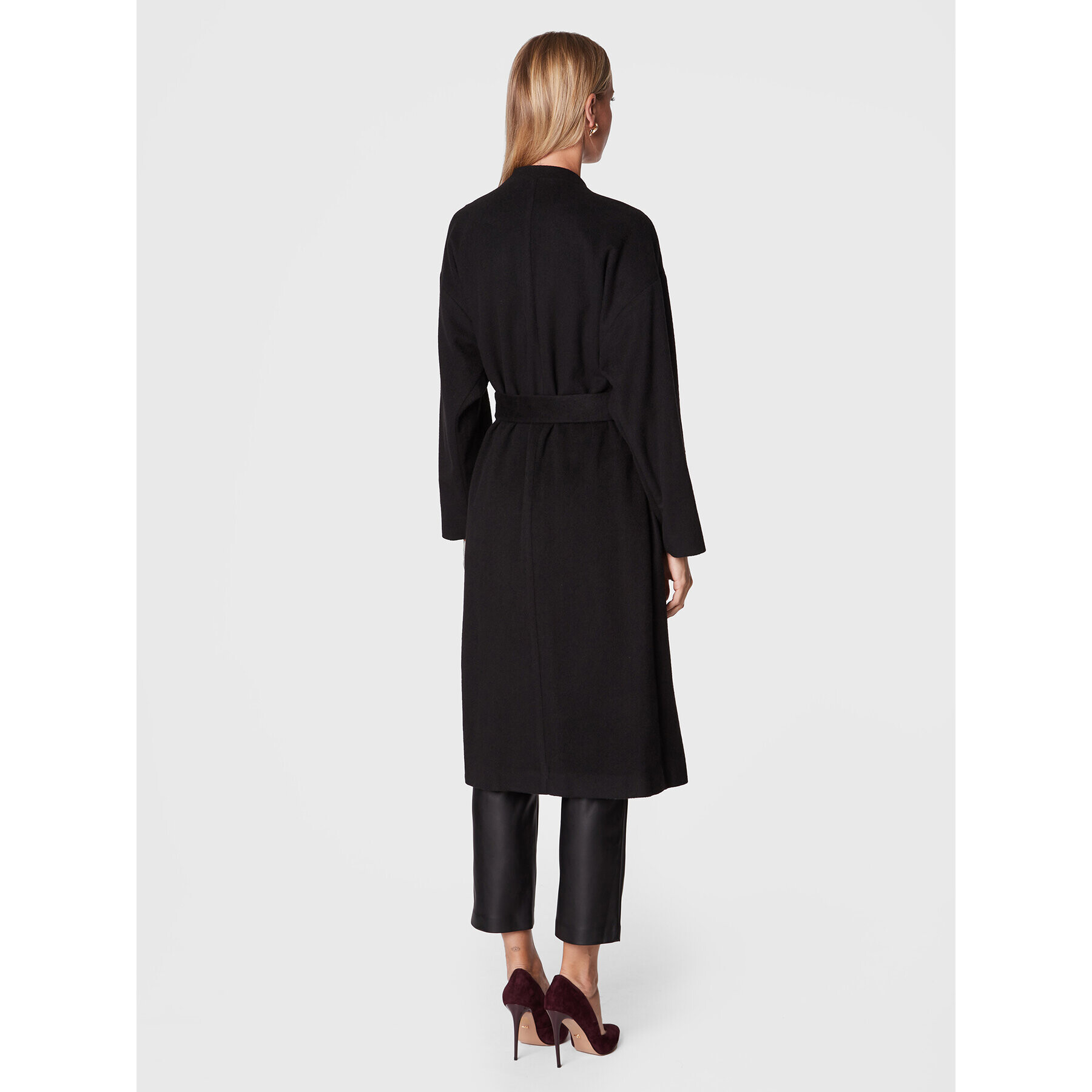 Sisley Palton 2LVTLN00V Negru Oversize - Pled.ro