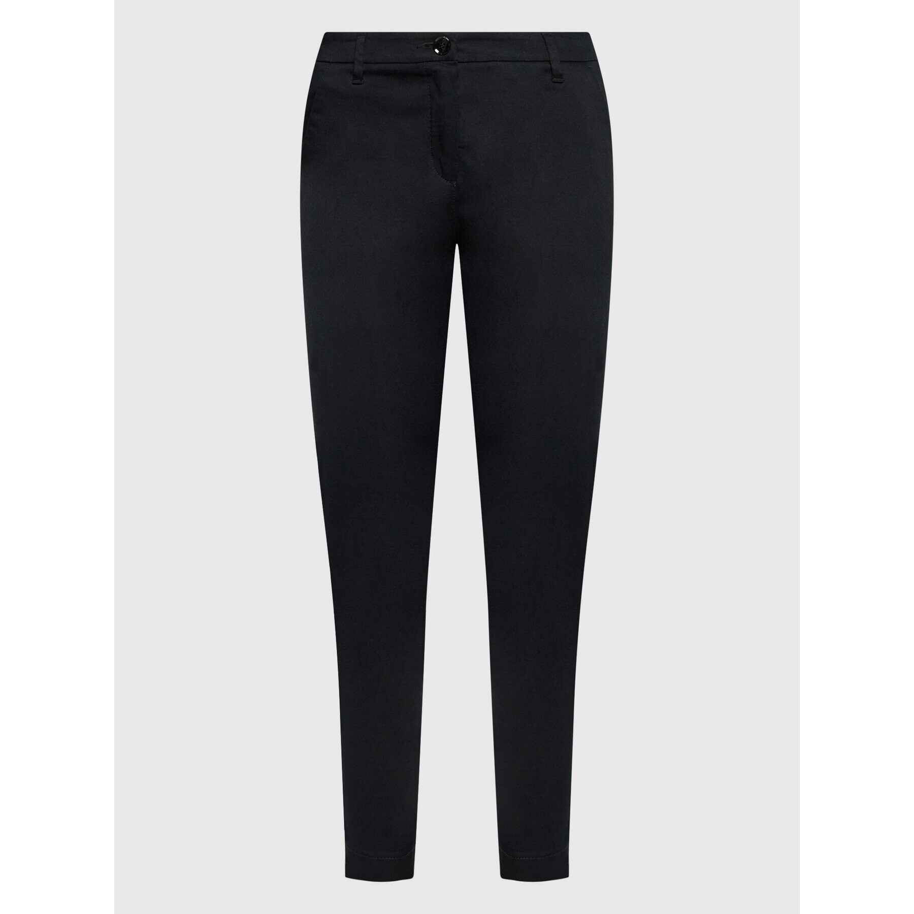 Sisley Pantaloni chino 4BYW55AH6 Negru Slim Fit - Pled.ro