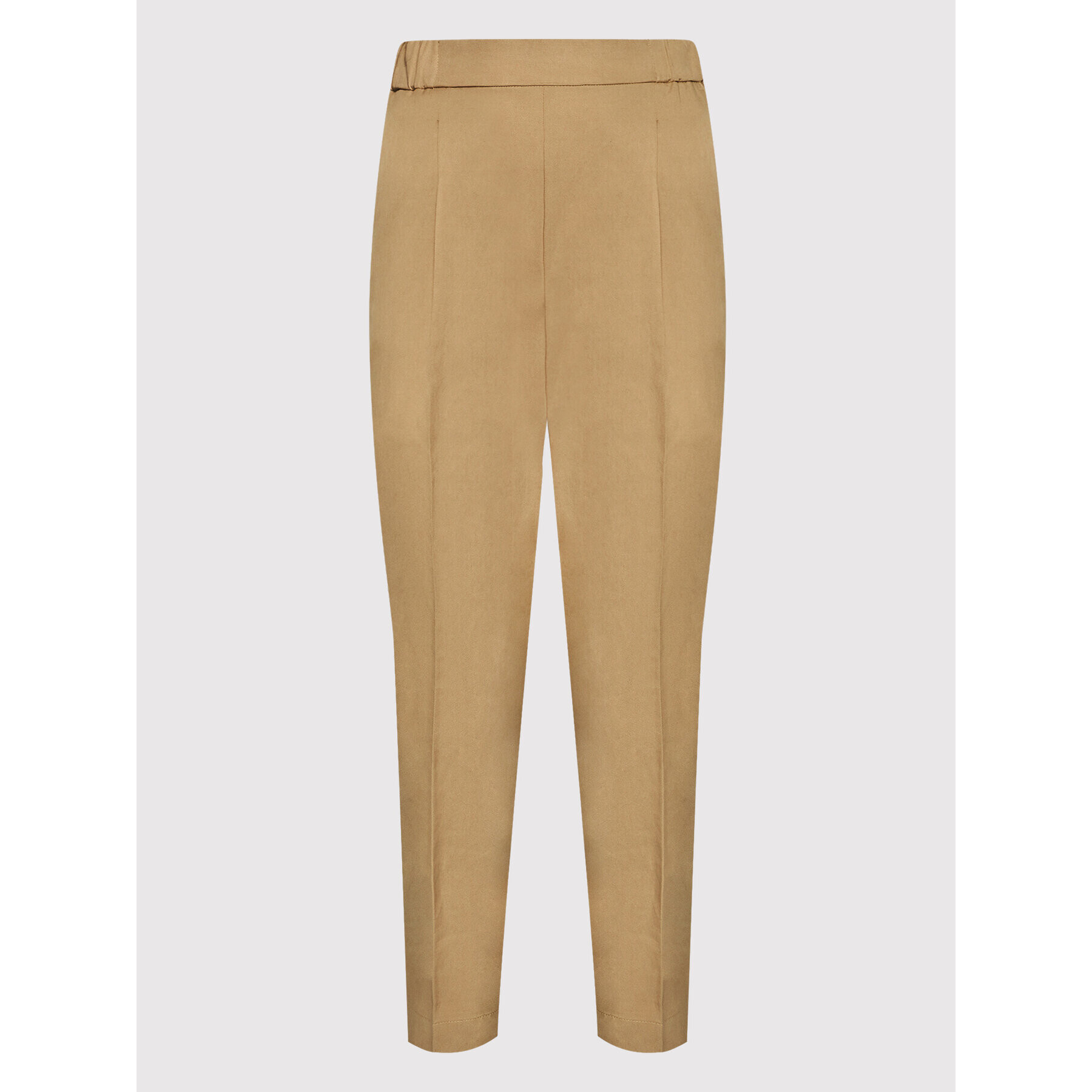 Sisley Pantaloni din material 40YR55CZ7 Bej Regular Fit - Pled.ro