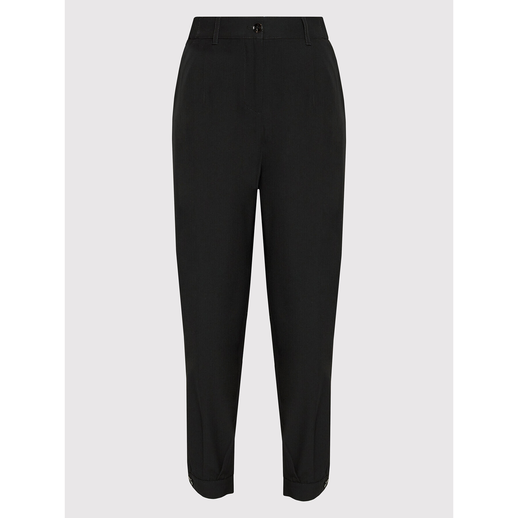 Sisley Pantaloni din material 4KVXLF00C Negru Relaxed Fit - Pled.ro