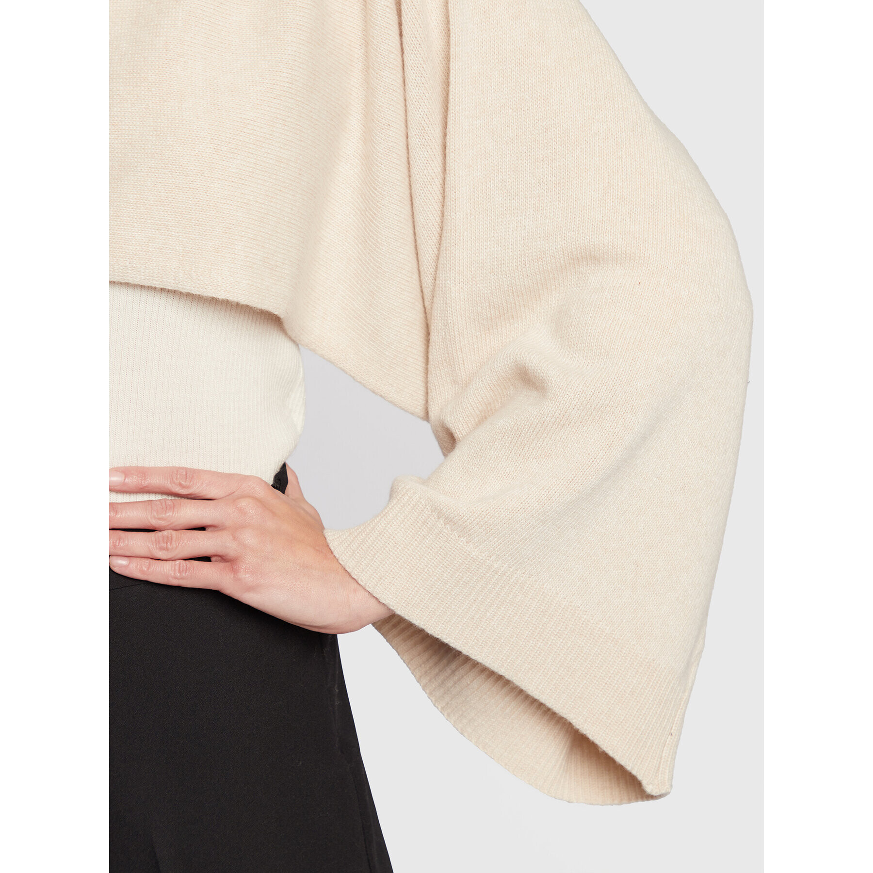 Sisley Poncho 122HMU003 Bej - Pled.ro