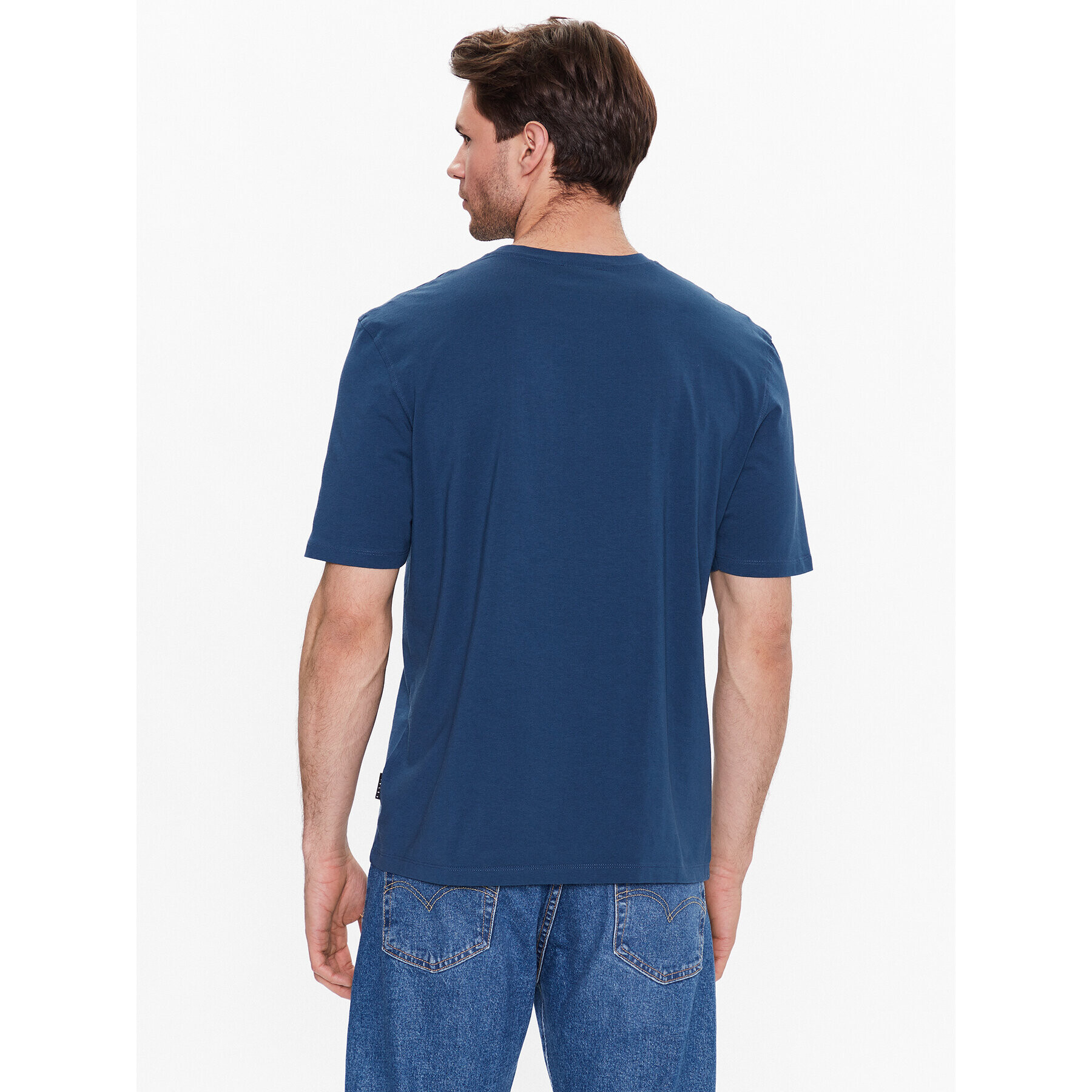 Sisley Tricou 3096S101J Albastru Regular Fit - Pled.ro