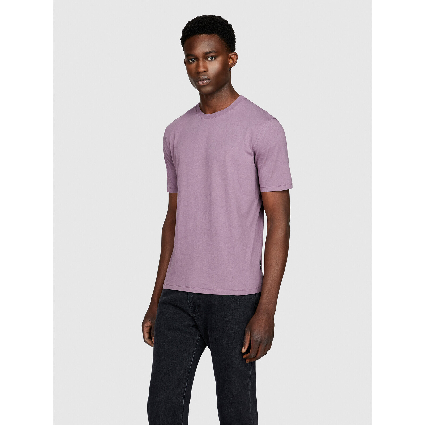 Sisley Tricou 3096S101J Violet Regular Fit - Pled.ro