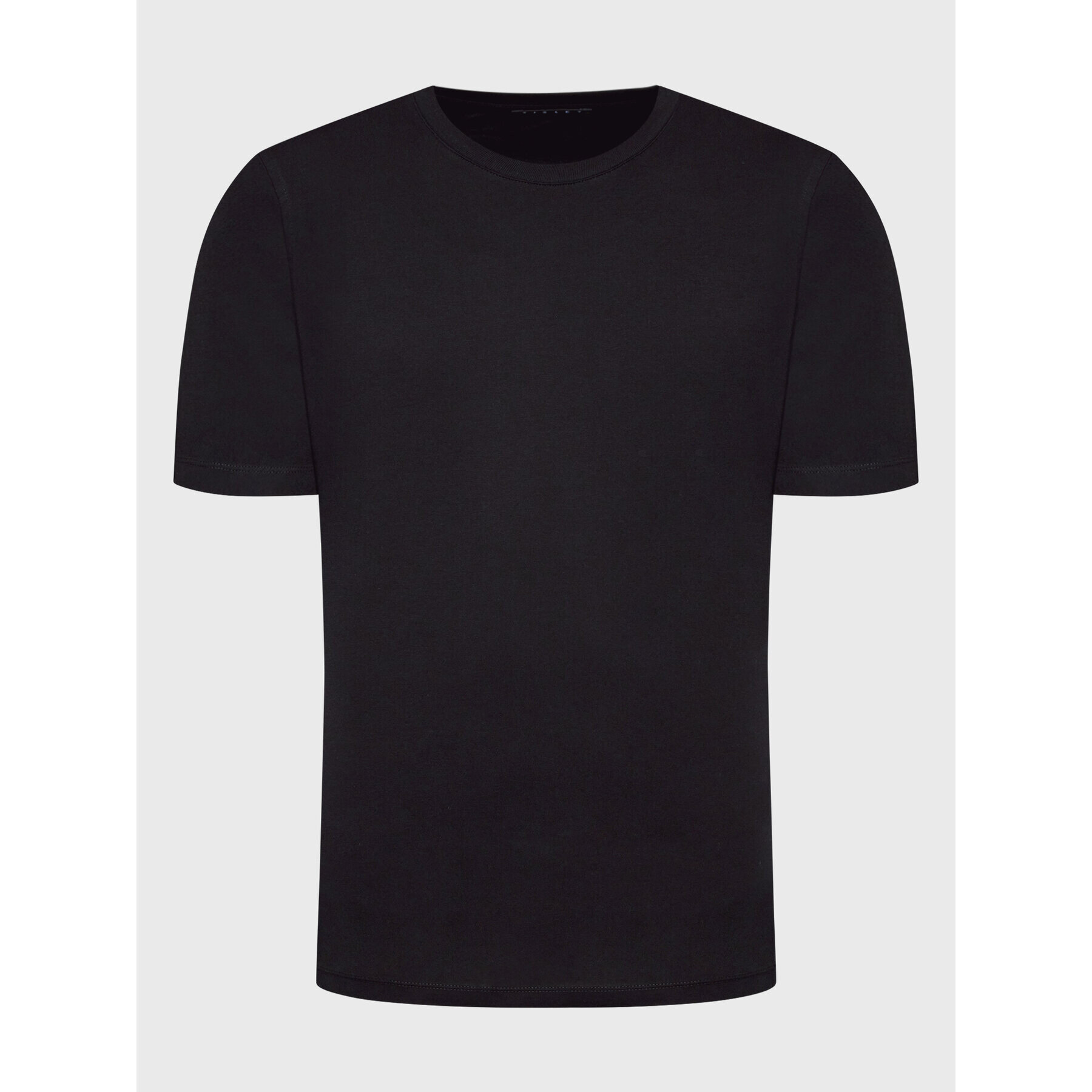 Sisley Tricou 3I1XS101J Negru Regular Fit - Pled.ro