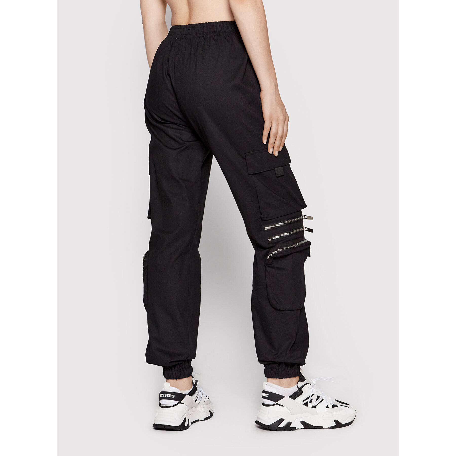 Sixth June Joggers 33333 Negru Regular Fit - Pled.ro