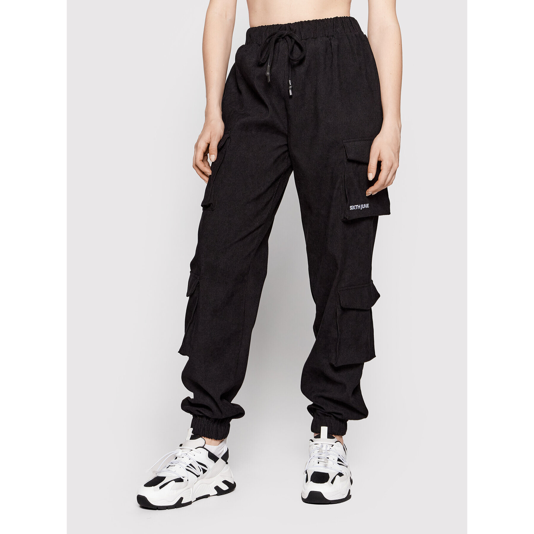 Sixth June Joggers 33382 Negru Regular Fit - Pled.ro