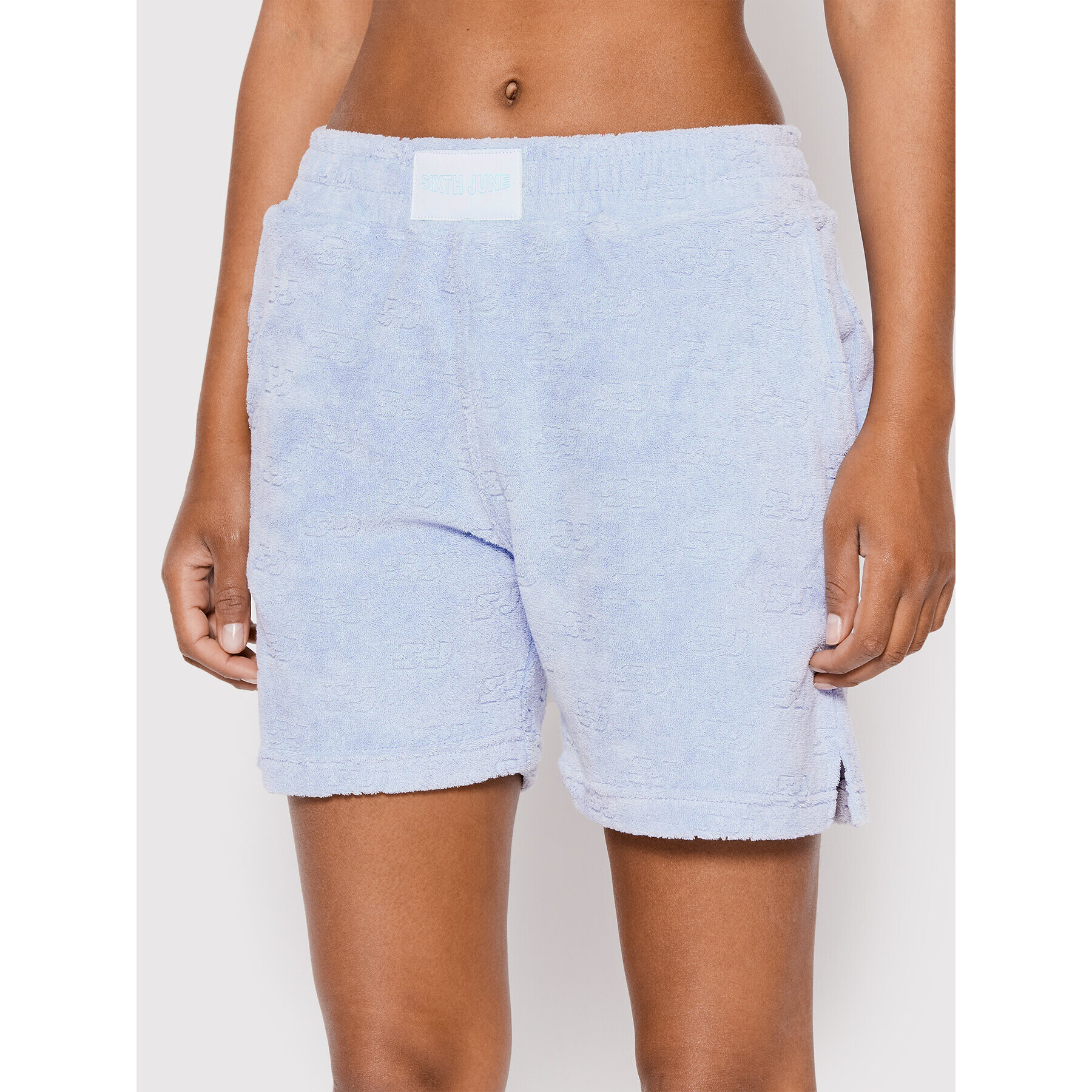 Sixth June Pantaloni scurți sport 12219 Albastru Regular Fit - Pled.ro