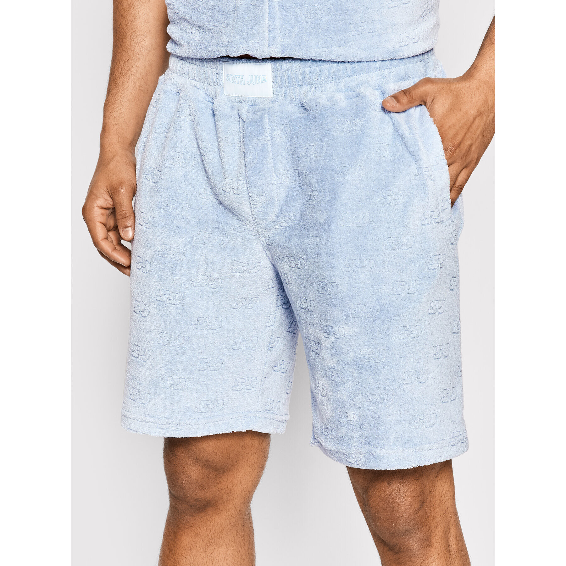 Sixth June Pantaloni scurți sport 12295 Albastru Regular Fit - Pled.ro