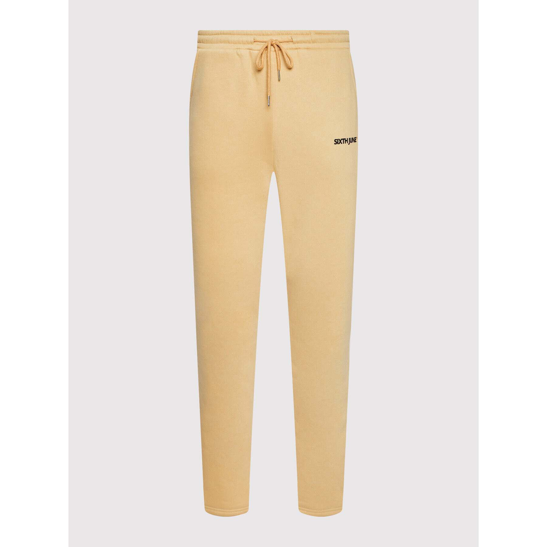 Sixth June Pantaloni trening 22735 Bej Regular Fit - Pled.ro