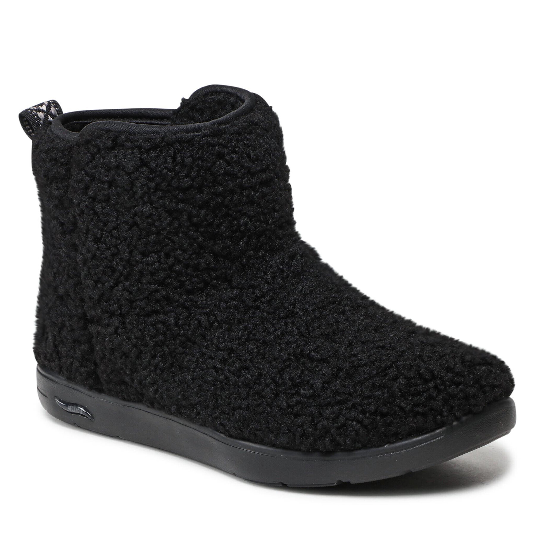 Skechers Botine Fluff Love 175192/BBK Negru - Pled.ro