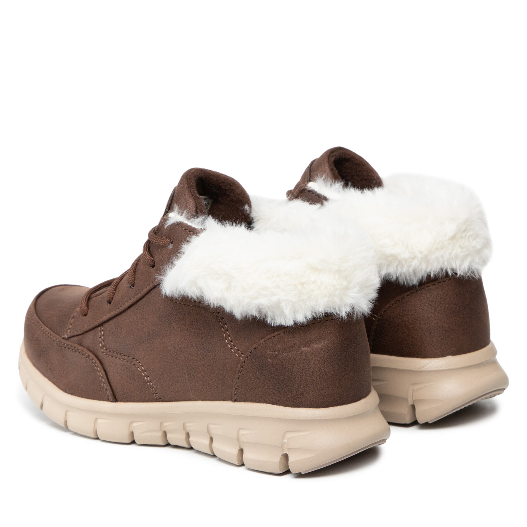 Skechers Botine Warm Seeker 167258/CHOC Maro - Pled.ro