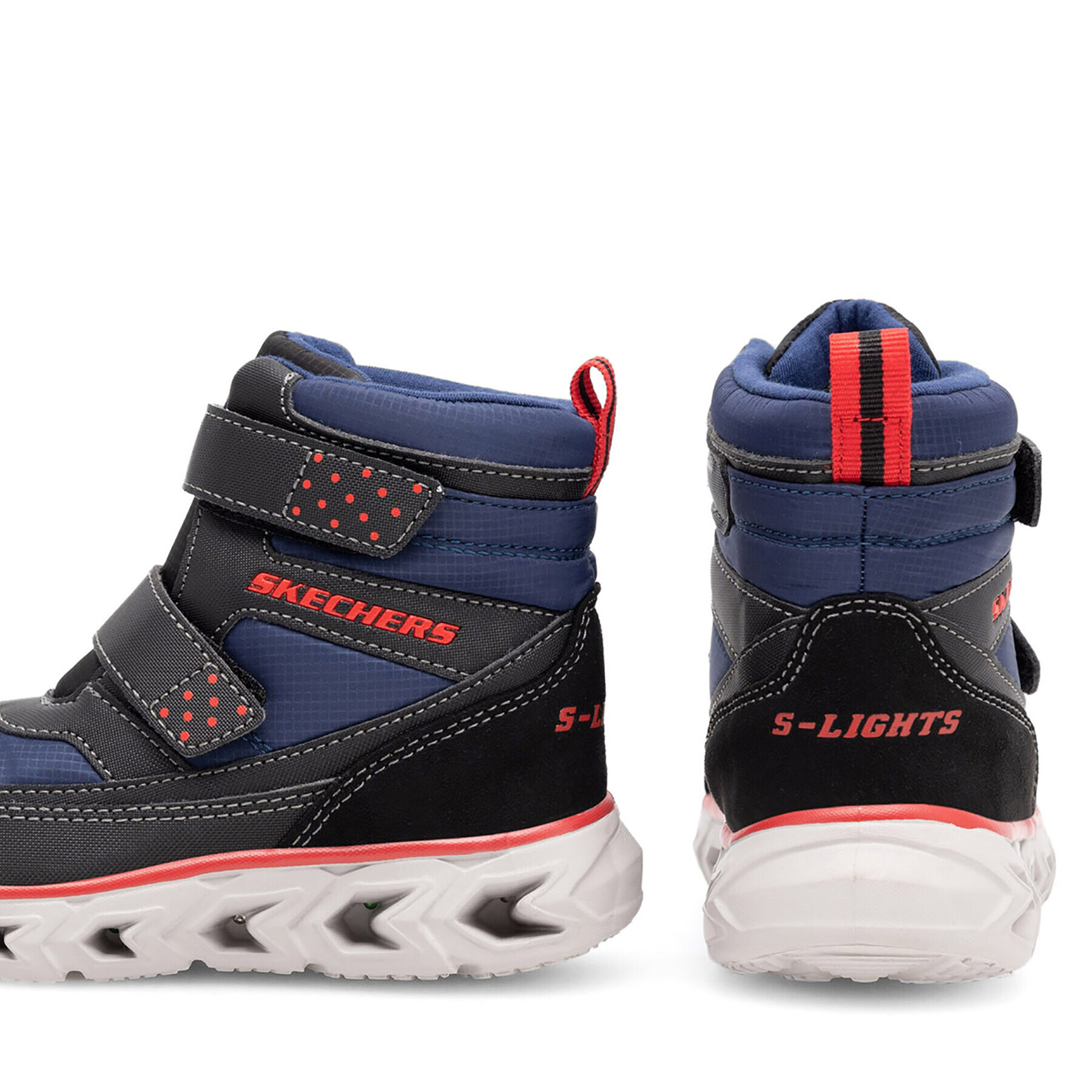 Skechers Cizme de zăpadă 405052N/NVBK Bleumarin - Pled.ro