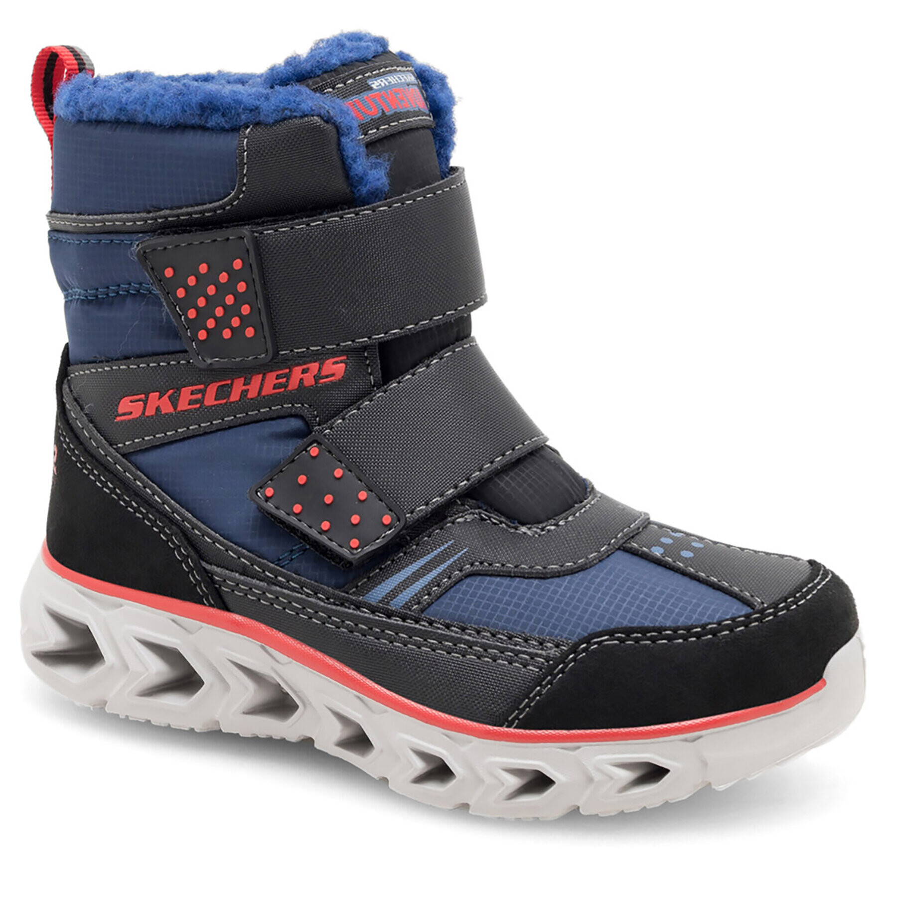 Skechers Cizme de zăpadă 90588L/NVBK Bleumarin - Pled.ro