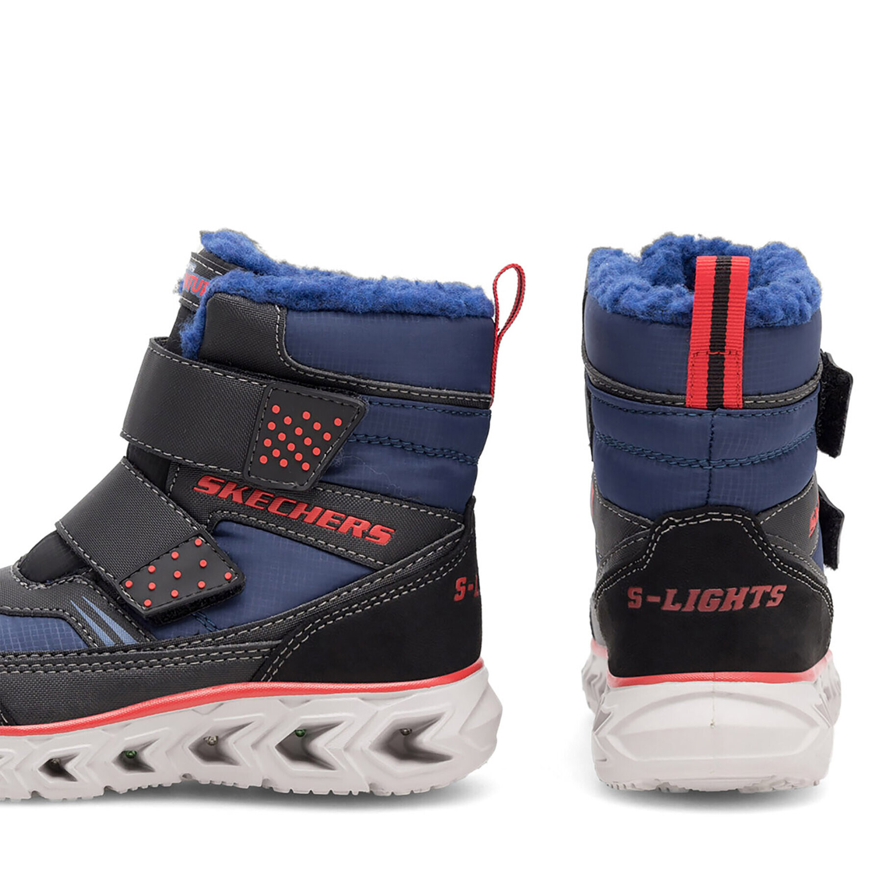 Skechers Cizme de zăpadă 90588L/NVBK Bleumarin - Pled.ro