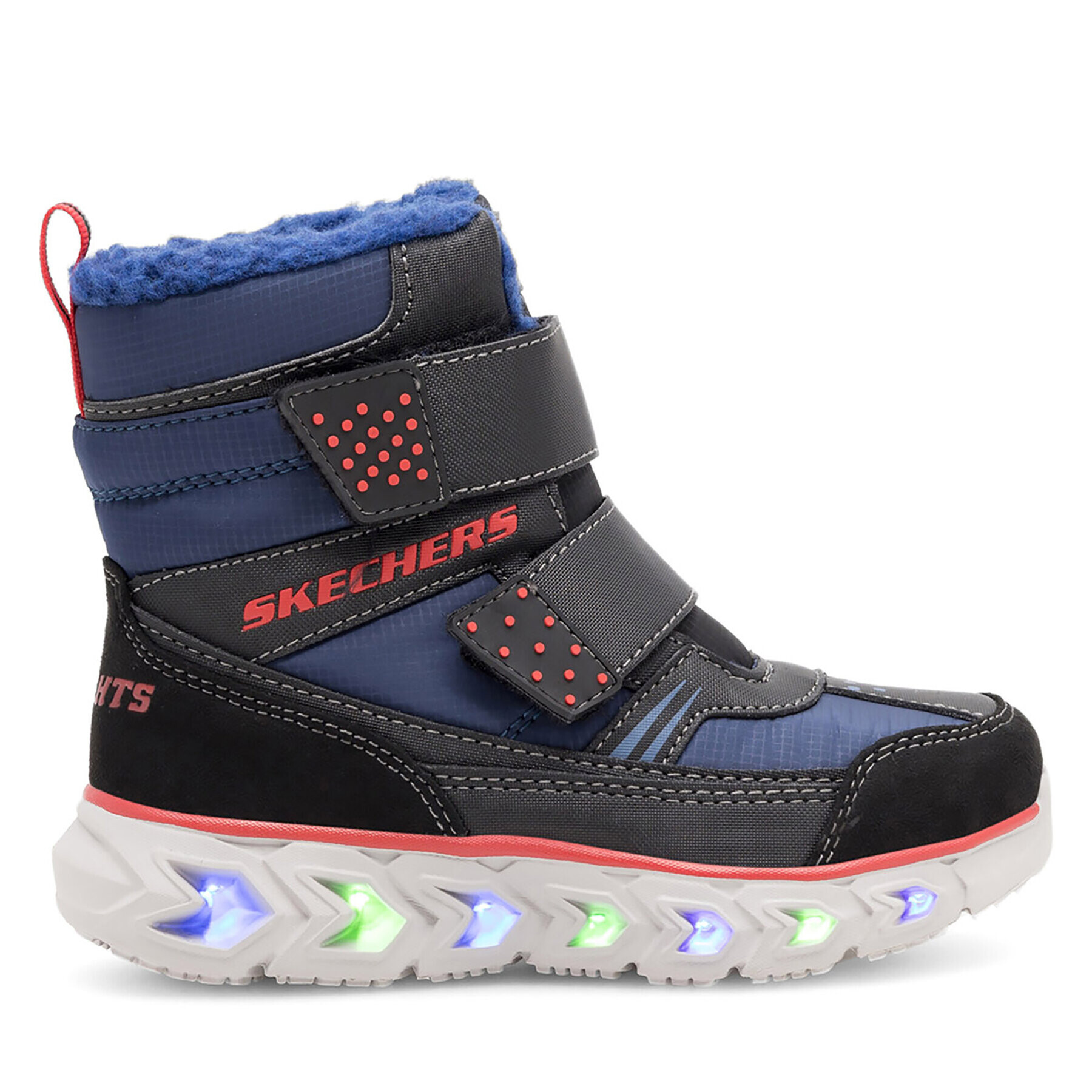 Skechers Cizme de zăpadă 90588L/NVBK Bleumarin - Pled.ro