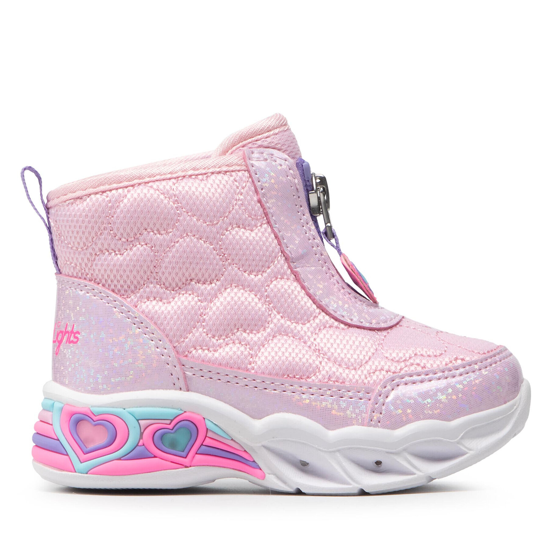 Skechers Cizme de zăpadă Heart Hugger 302666N/PKMT Roz - Pled.ro