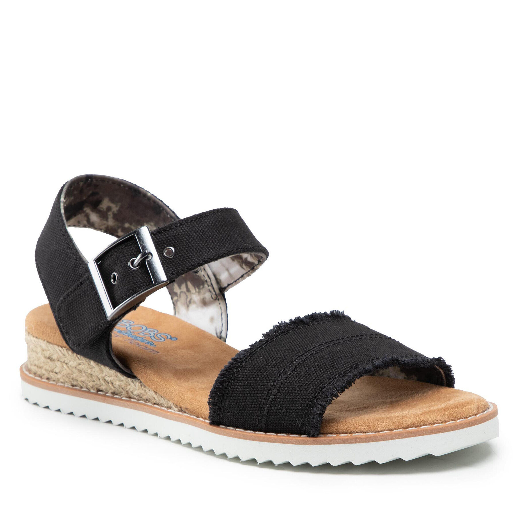 Skechers Espadrile BOBS Adobe Princess 113541/BLK Negru - Pled.ro