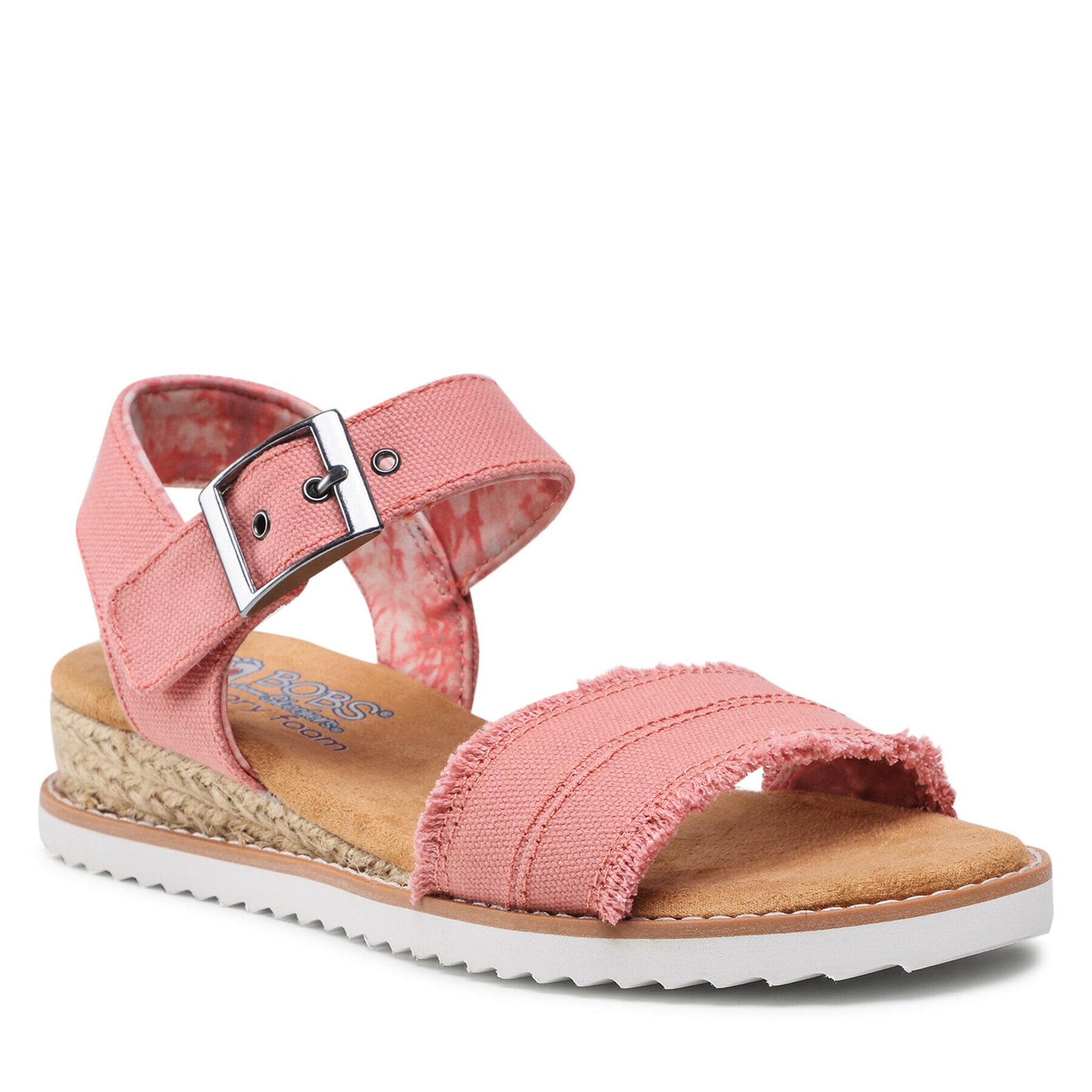 Skechers Espadrile BOBS Desert Kiss 113541/CRL Roz - Pled.ro