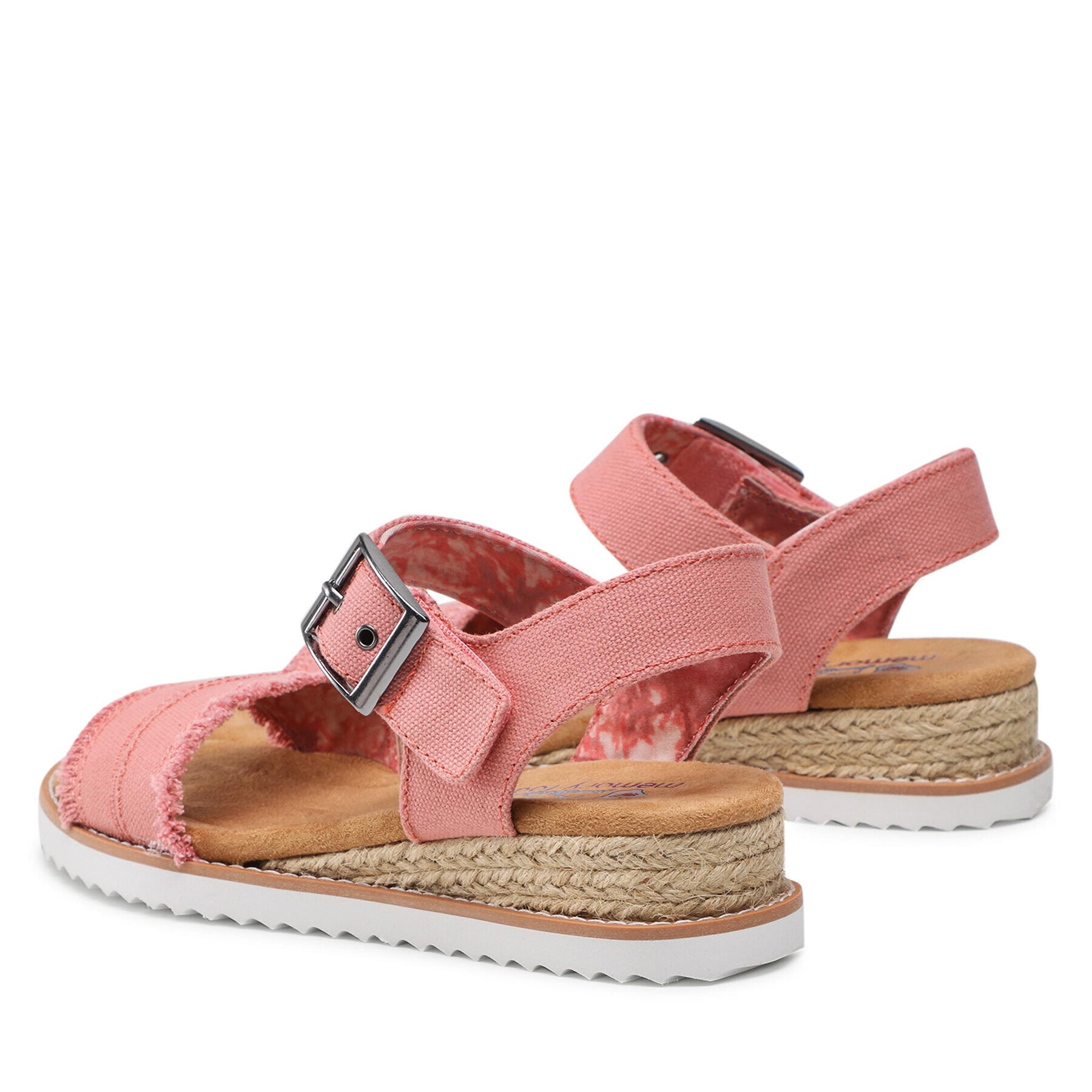 Skechers Espadrile BOBS Desert Kiss 113541/CRL Roz - Pled.ro