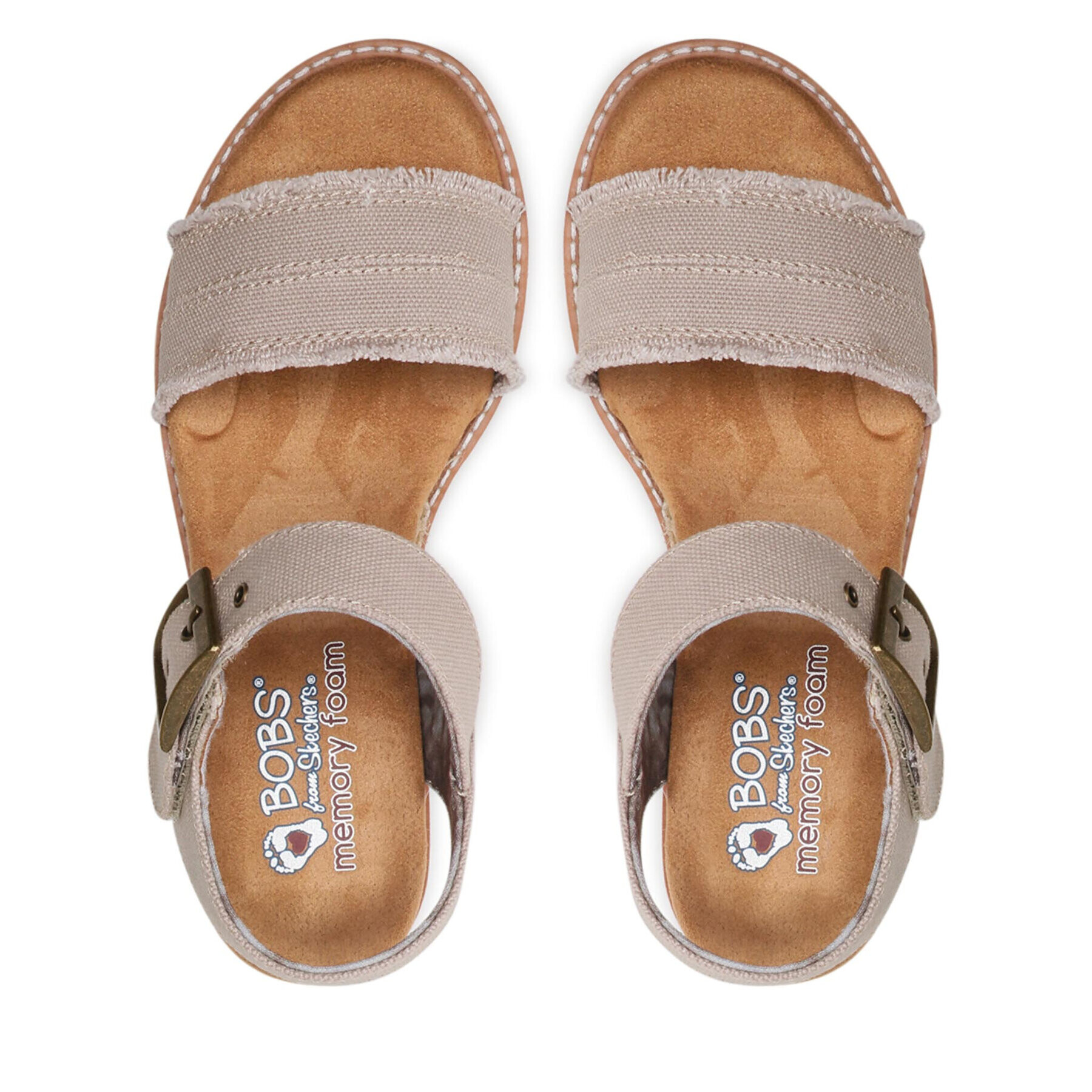 Skechers Espadrile BOBS Desert Kiss 113541/TPE Bej - Pled.ro