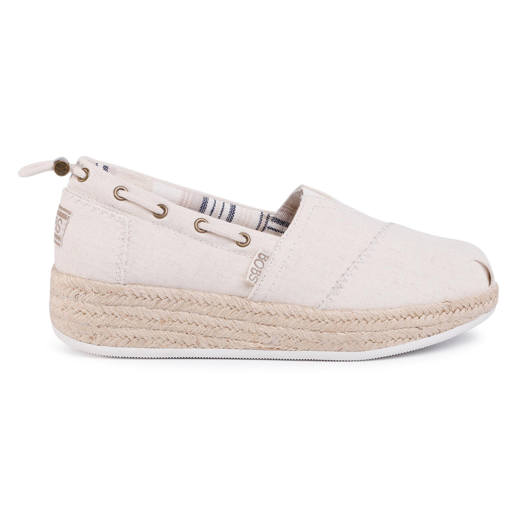 Skechers Espadrile BOBS Yacht Master 113075/NAT Bej - Pled.ro