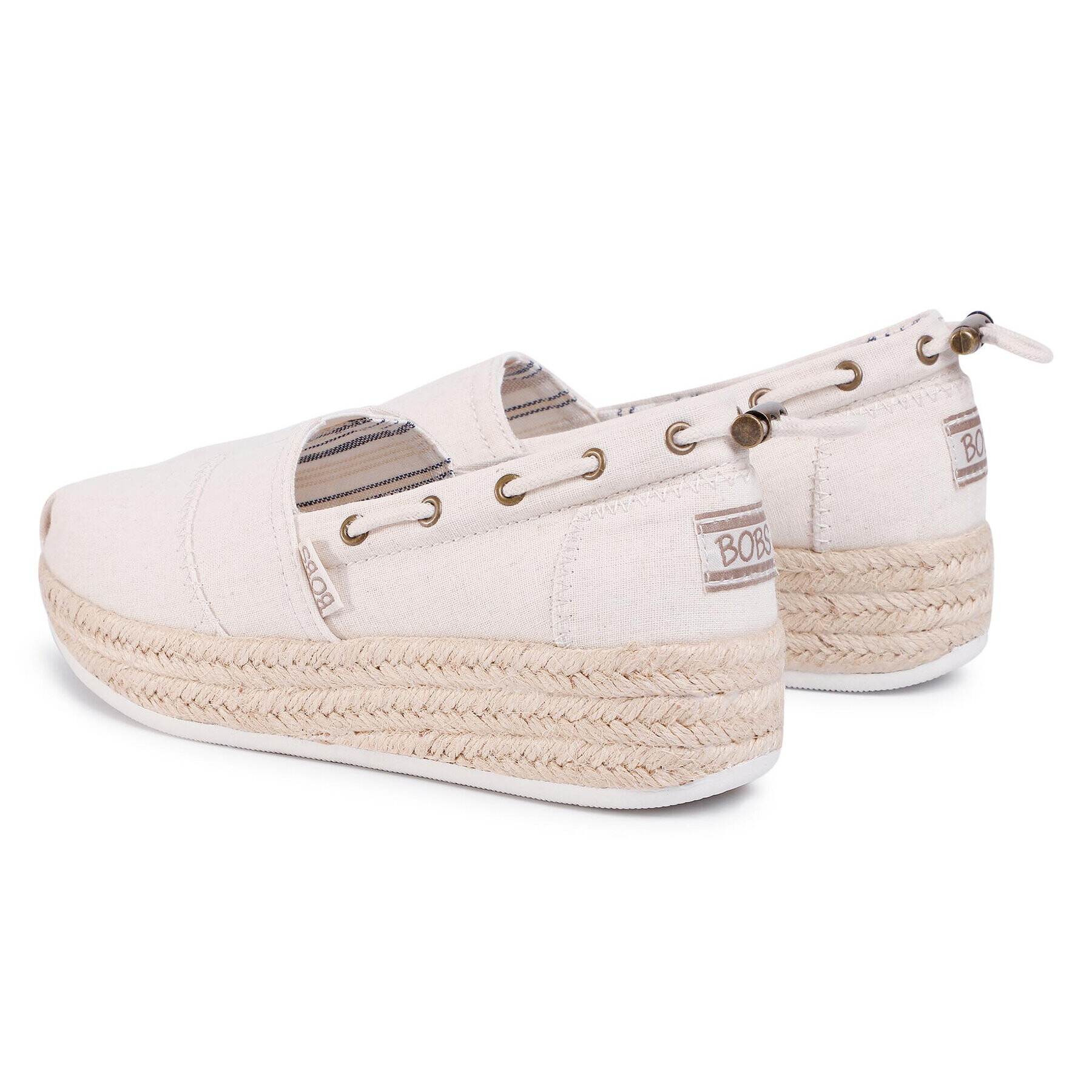 Skechers Espadrile BOBS Yacht Master 113075/NAT Bej - Pled.ro