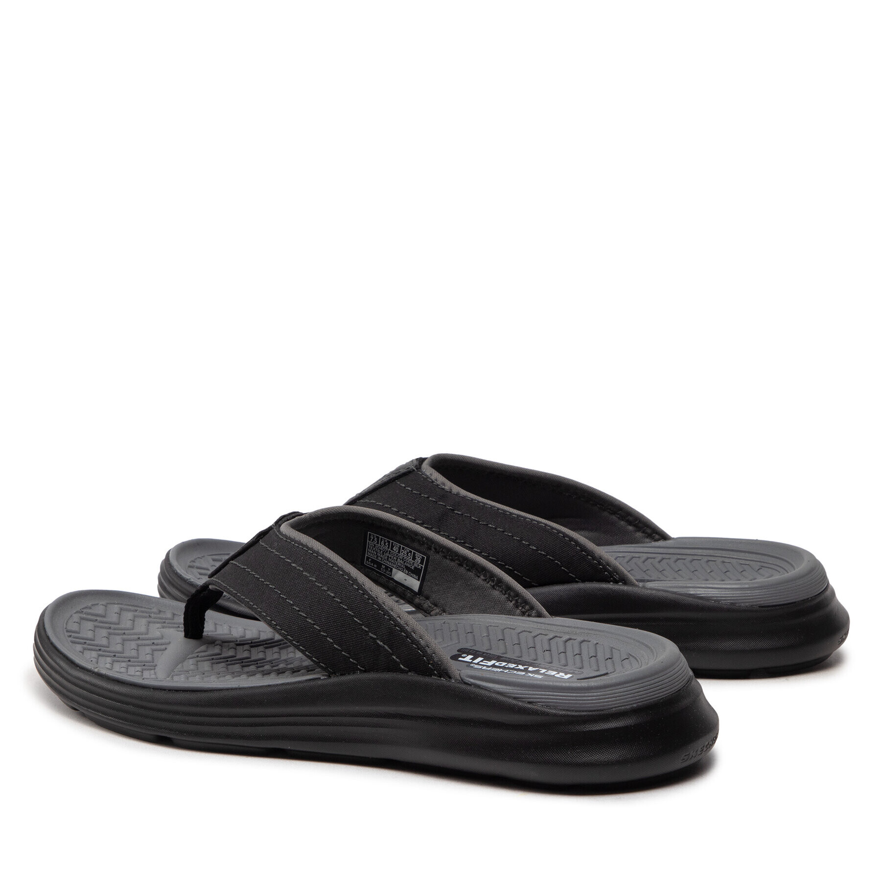 Skechers Flip flop Reyon 204071/BLK Negru - Pled.ro