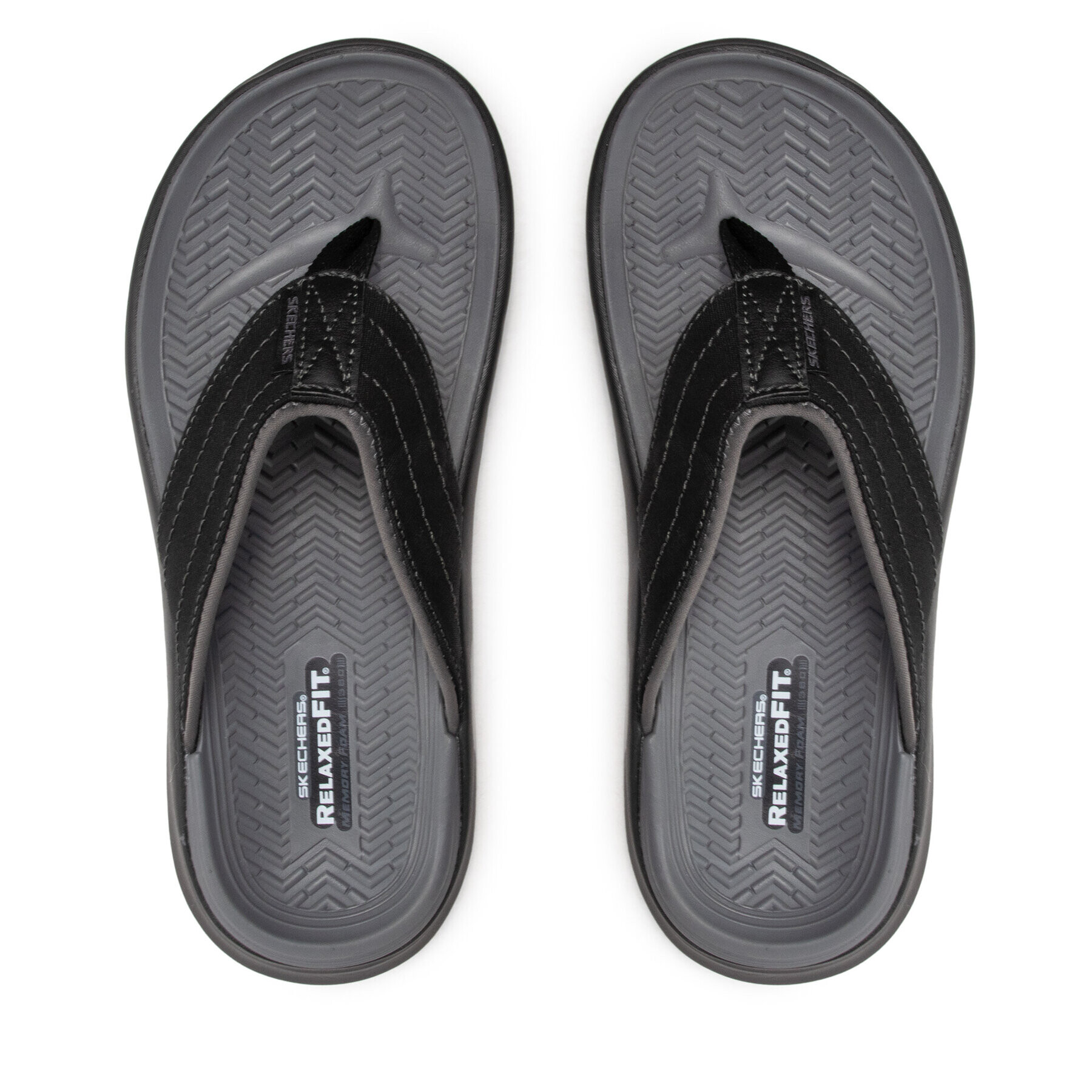 Skechers Flip flop Reyon 204071/BLK Negru - Pled.ro