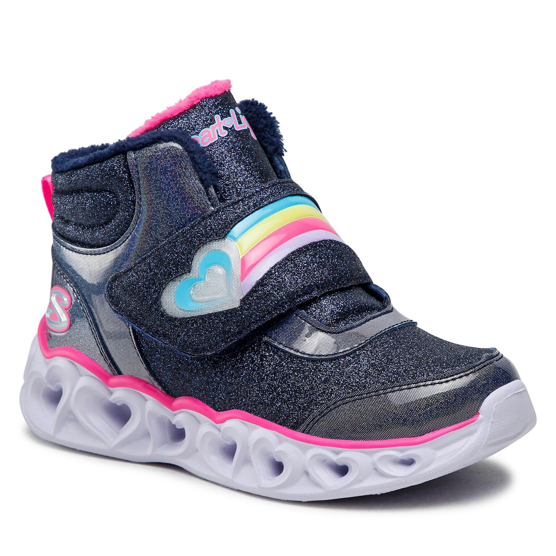 Skechers Ghete Brilliant Rainbow 302669L/NVPK Bleumarin - Pled.ro