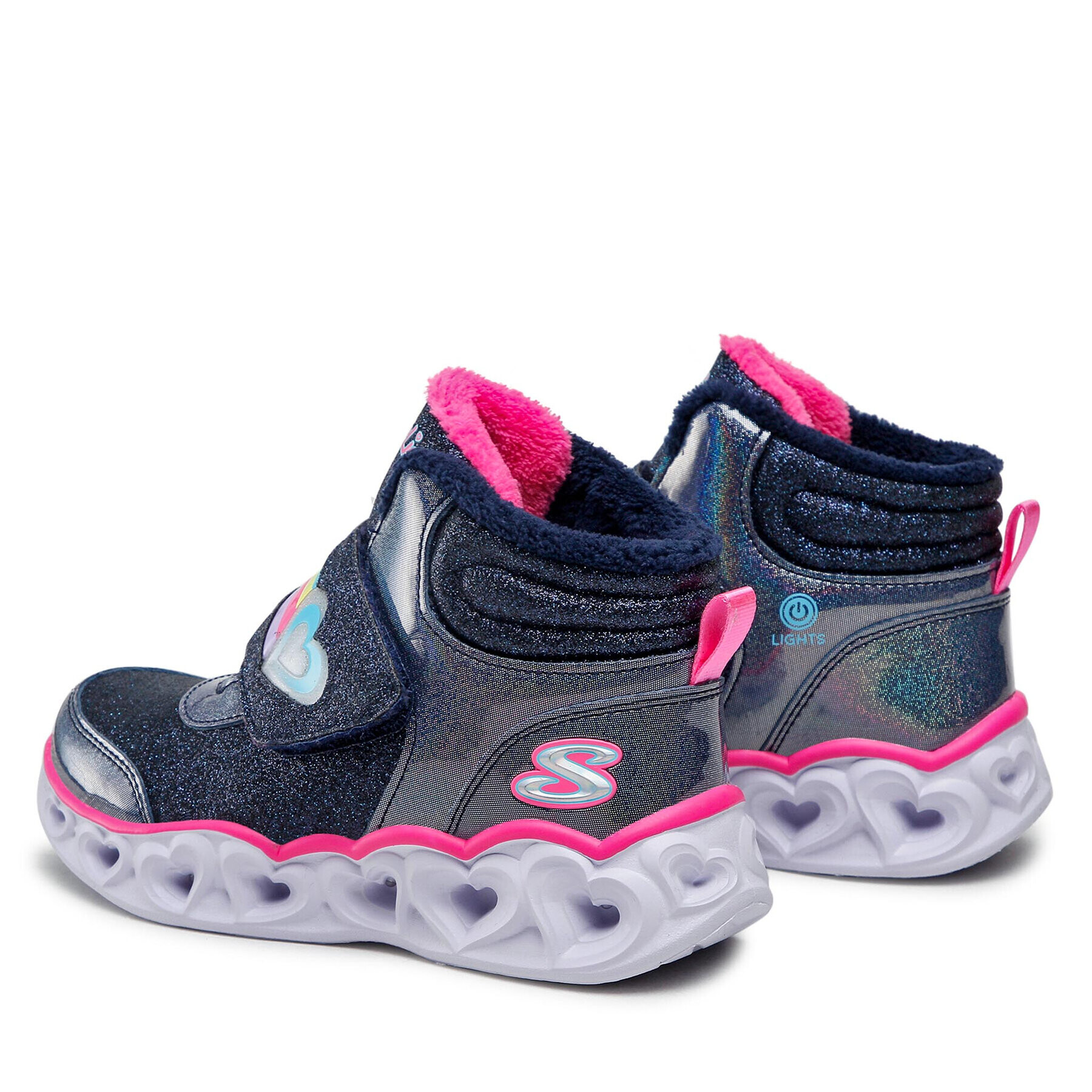 Skechers Ghete Brilliant Rainbow 302669L/NVPK Bleumarin - Pled.ro