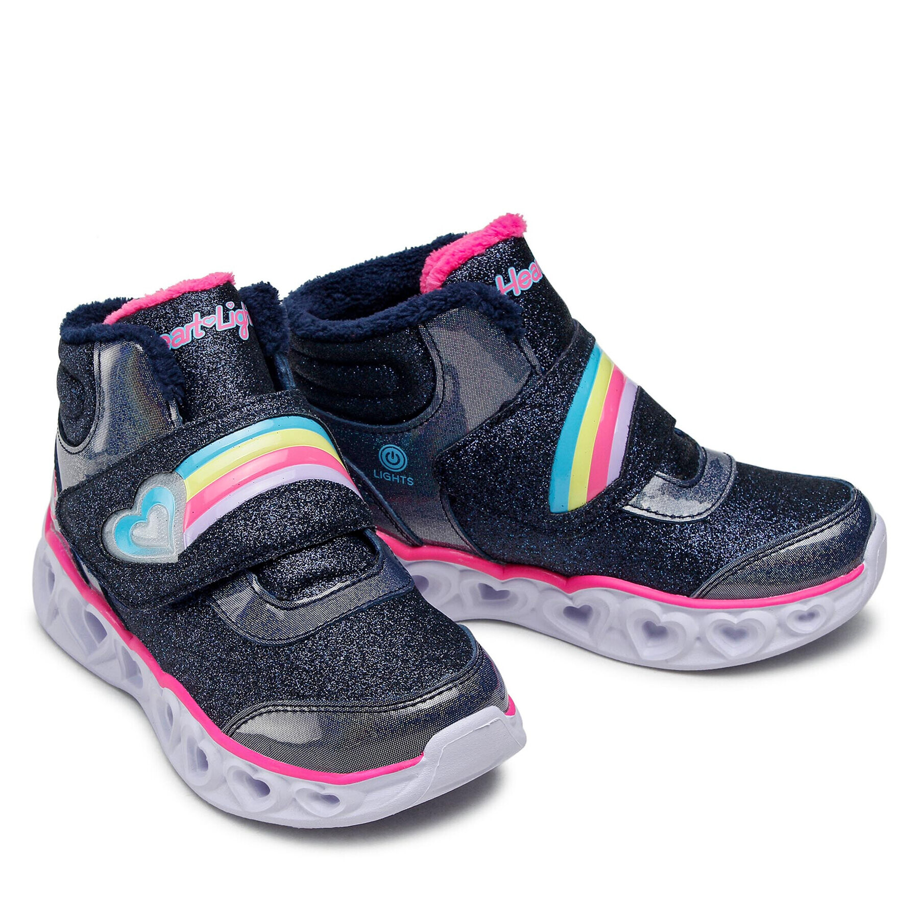 Skechers Ghete Brilliant Rainbow 302669L/NVPK Bleumarin - Pled.ro