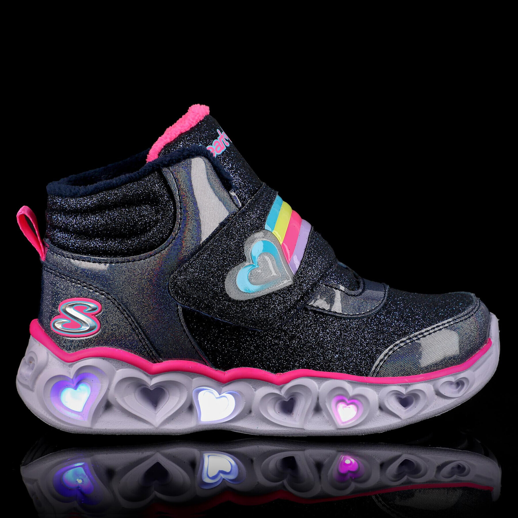 Skechers Ghete Brilliant Rainbow 302669L/NVPK Bleumarin - Pled.ro