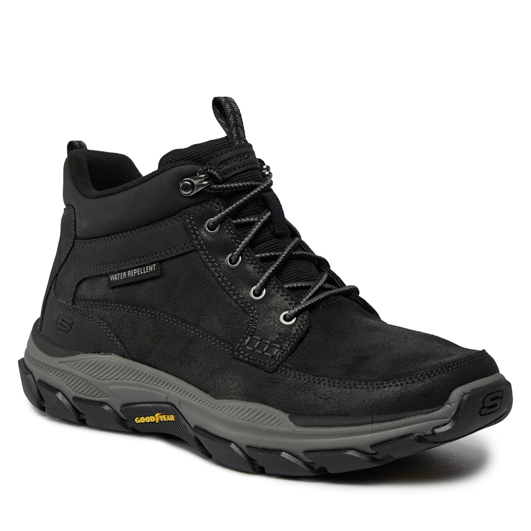 Skechers Ghete Respected Boswell 204454/BLK Negru - Pled.ro