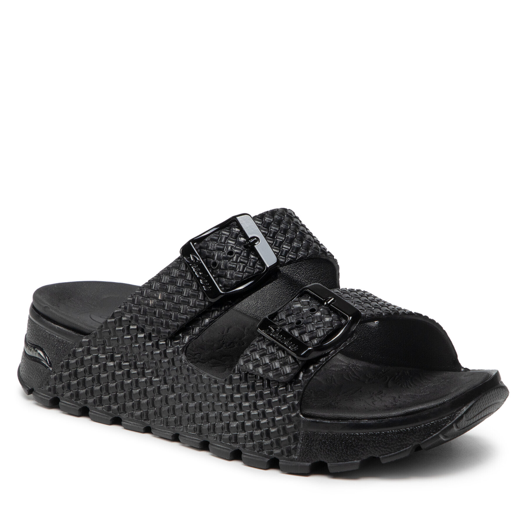 Skechers Șlapi Hi'ness 111378/BBK Negru - Pled.ro