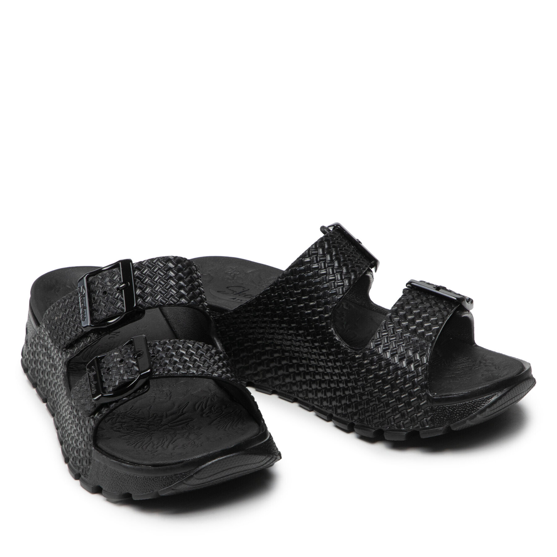 Skechers Șlapi Hi'ness 111378/BBK Negru - Pled.ro