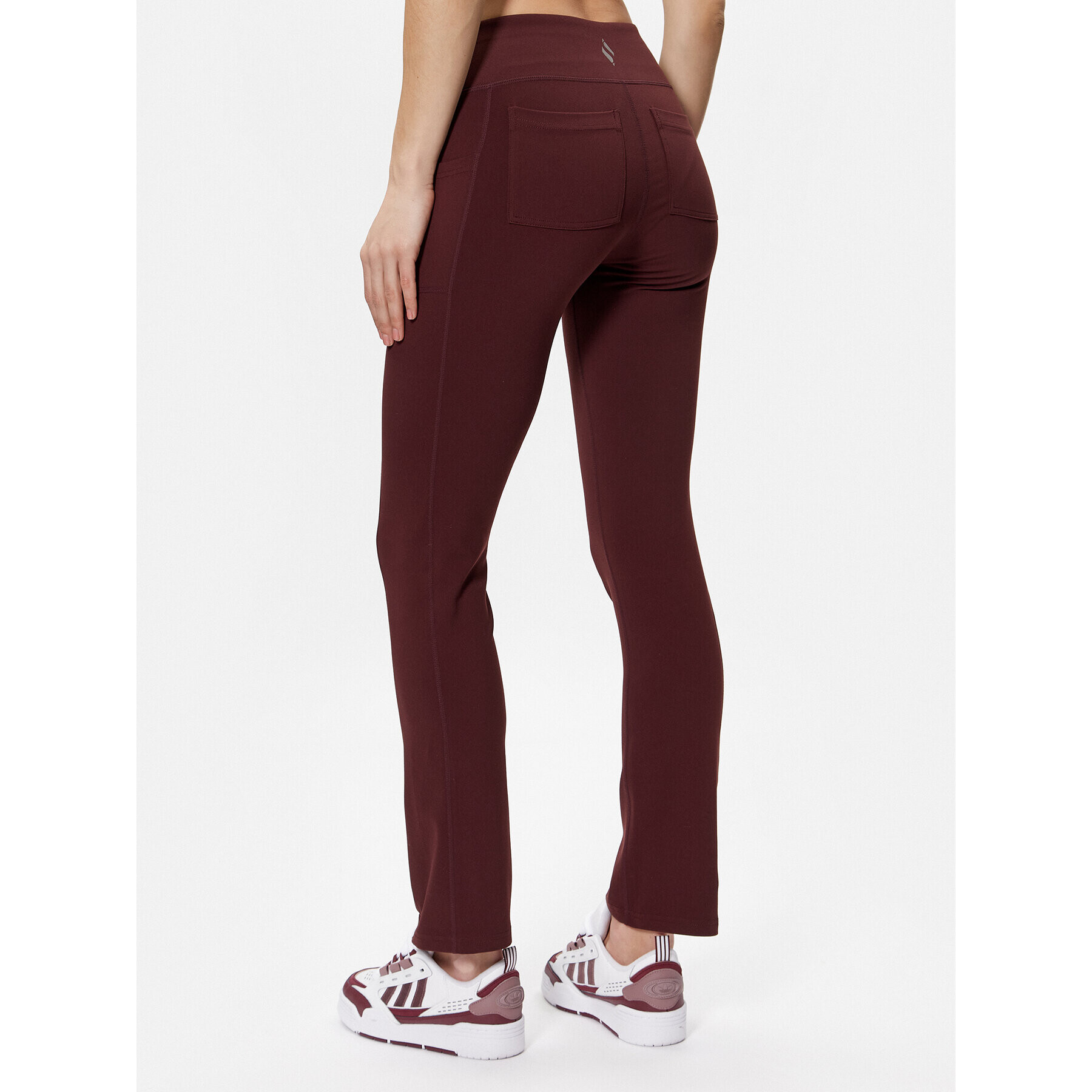 Skechers Pantaloni trening Go Walk W03PT20B Vișiniu Flared Leg - Pled.ro