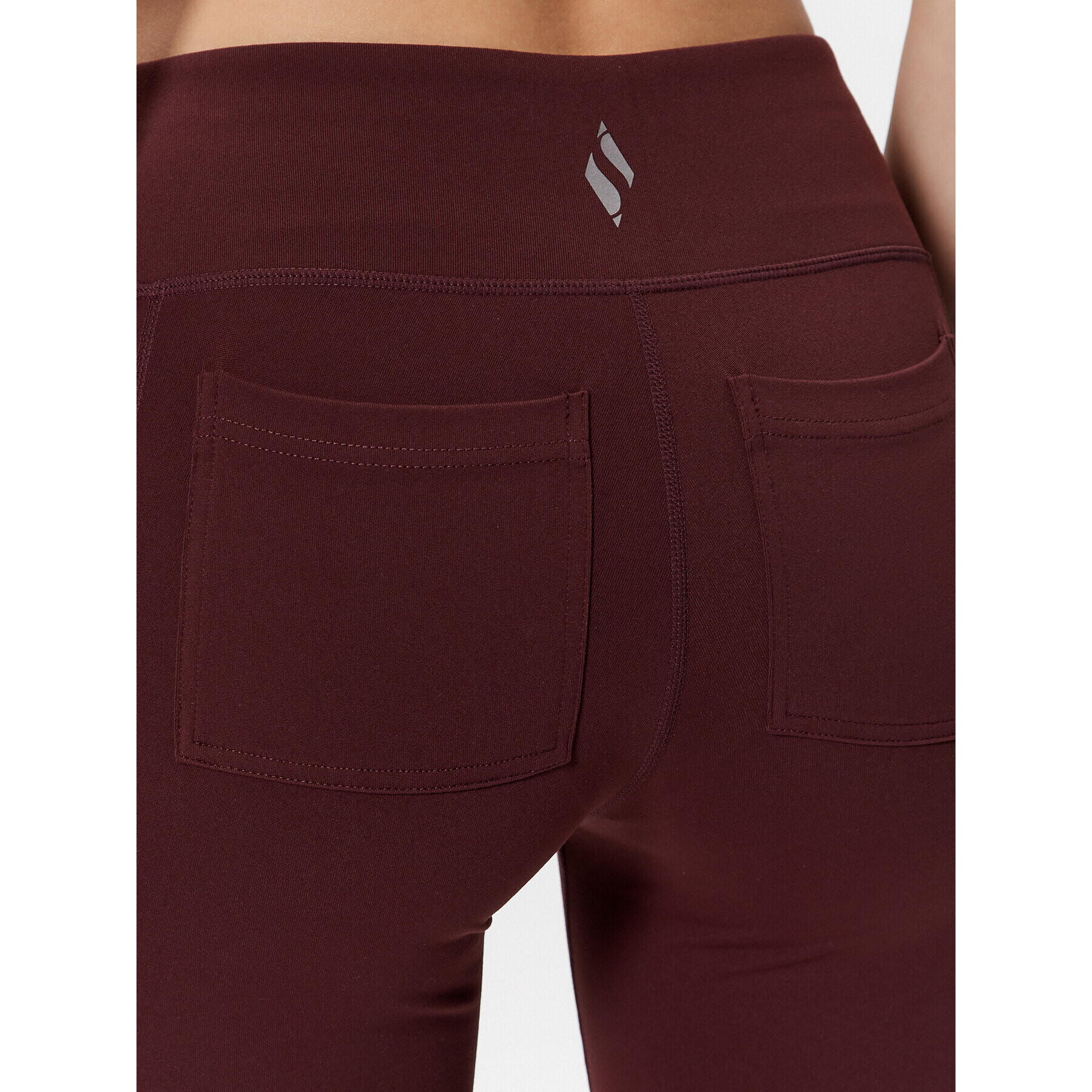 Skechers Pantaloni trening Go Walk W03PT20B Vișiniu Flared Leg - Pled.ro